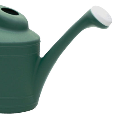 Southern Patio Large 2 Gallon Plastic Rainfall Garden Plant Watering Can, Green