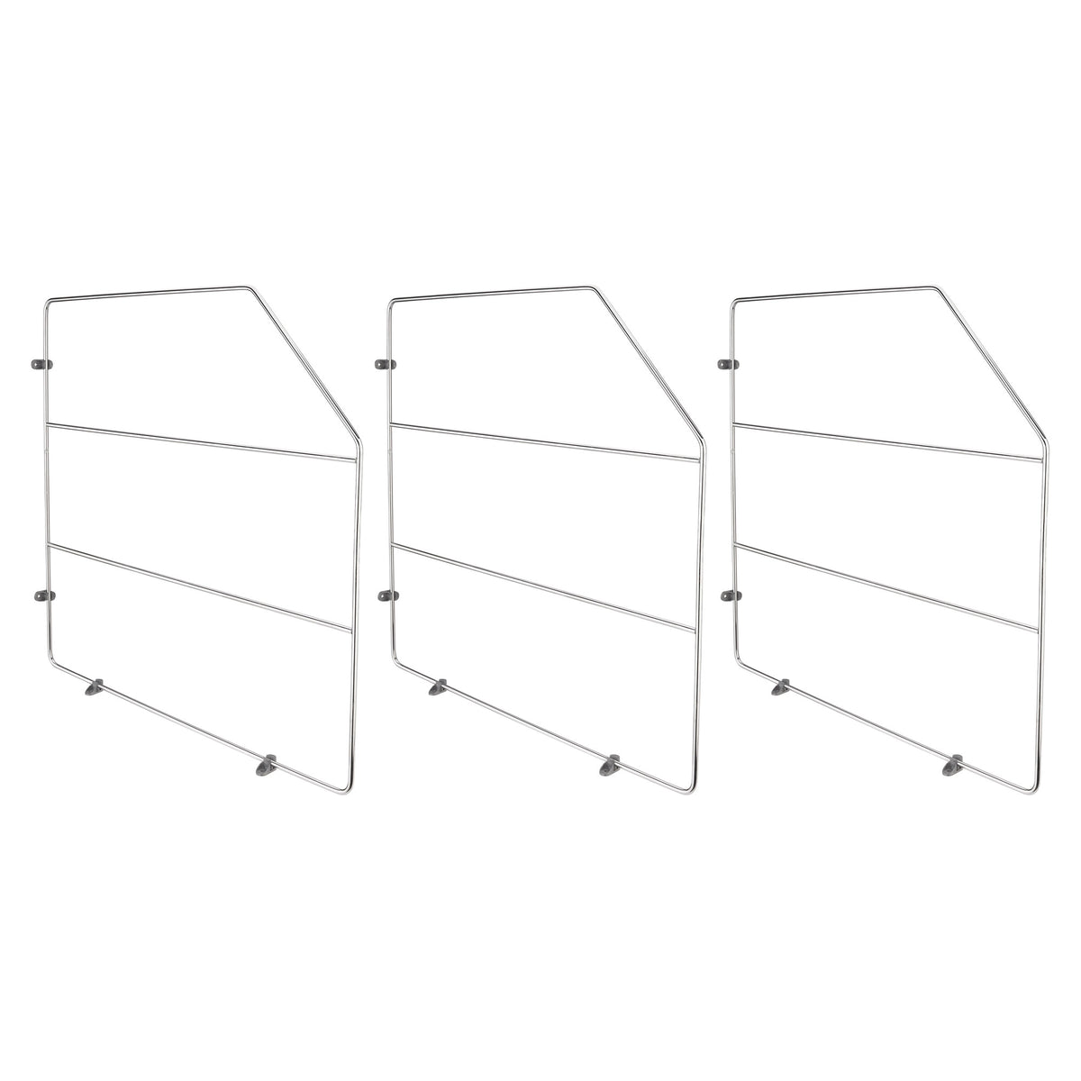 Rev-A-Shelf 597-18CR-52 18" Bakeware Sheet Divider Kitchen Organizer (3 Pack)