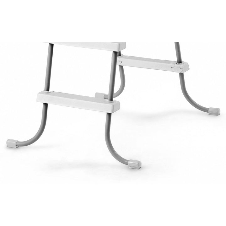 Intex Above Ground Steel Frame Swimming Pool Ladder + Pool Ladder Step Pad - VMInnovations