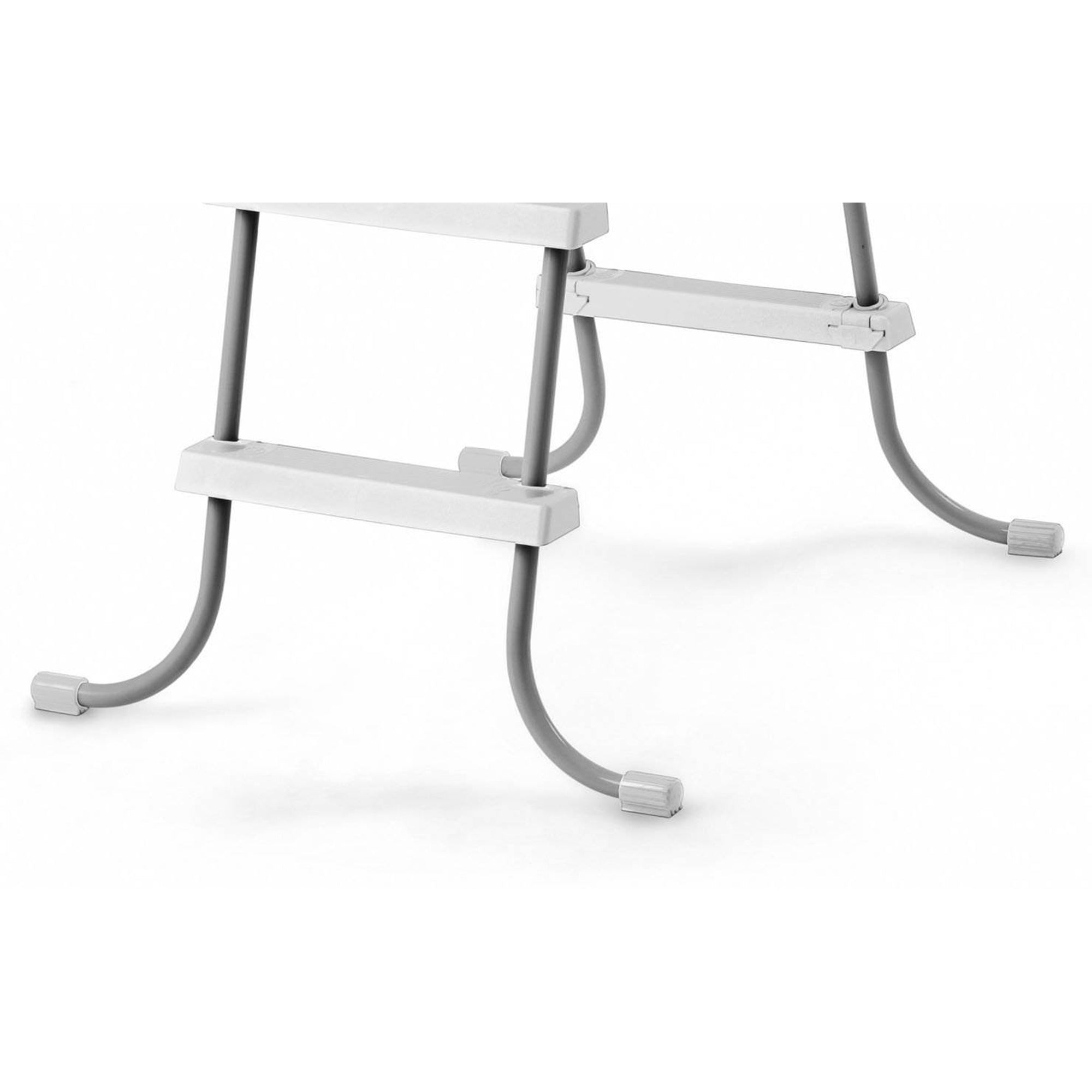 Intex Above Ground Steel Frame Swimming Pool Ladder + Pool Ladder Step Pad - VMInnovations