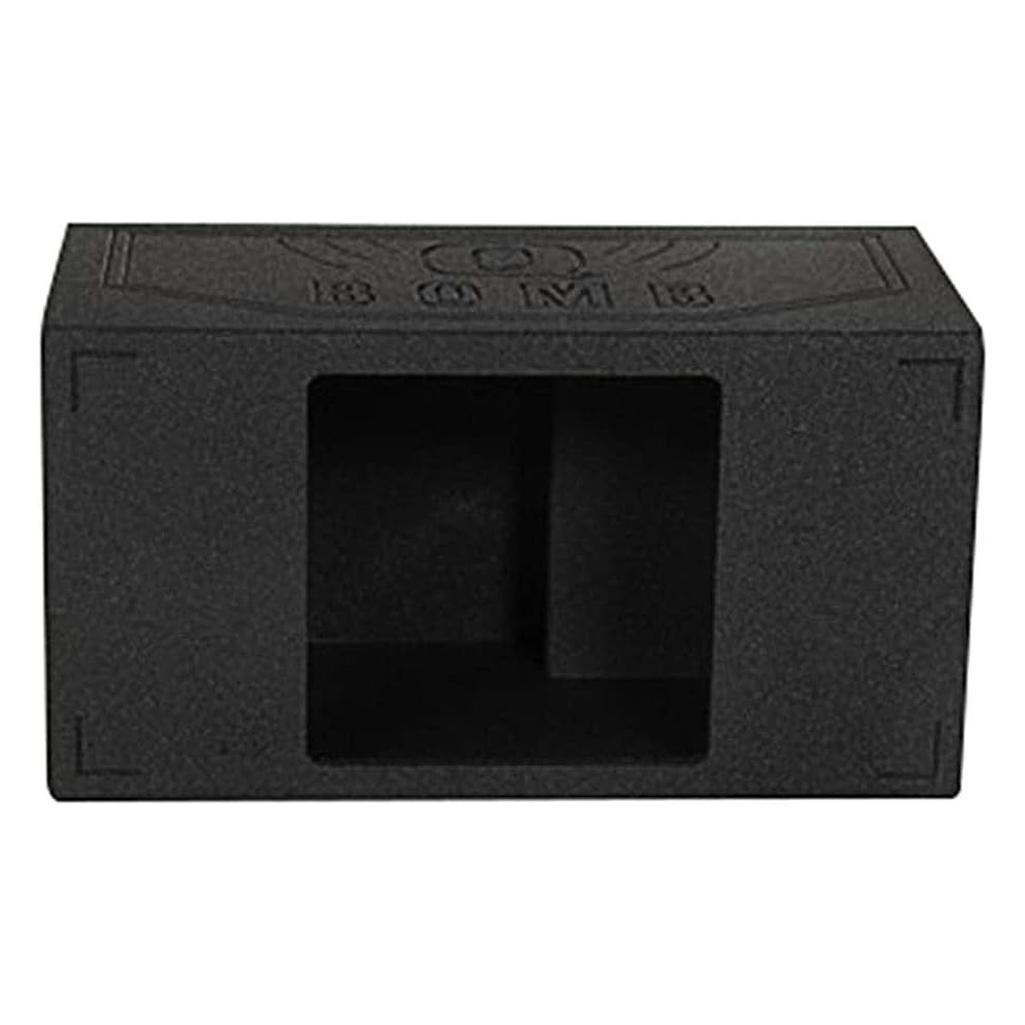 Q Power QBOMB12VLSQ Single 12 Inch Side Ported Speaker Box for Kicker L7 Sub - VMInnovations