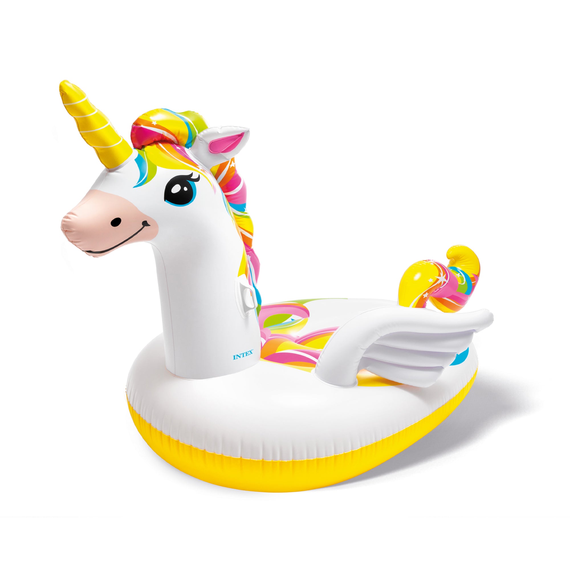 Intex 57291EP Giant Inflatable Mega Unicorn Island Ride On Swimming Pool Float
