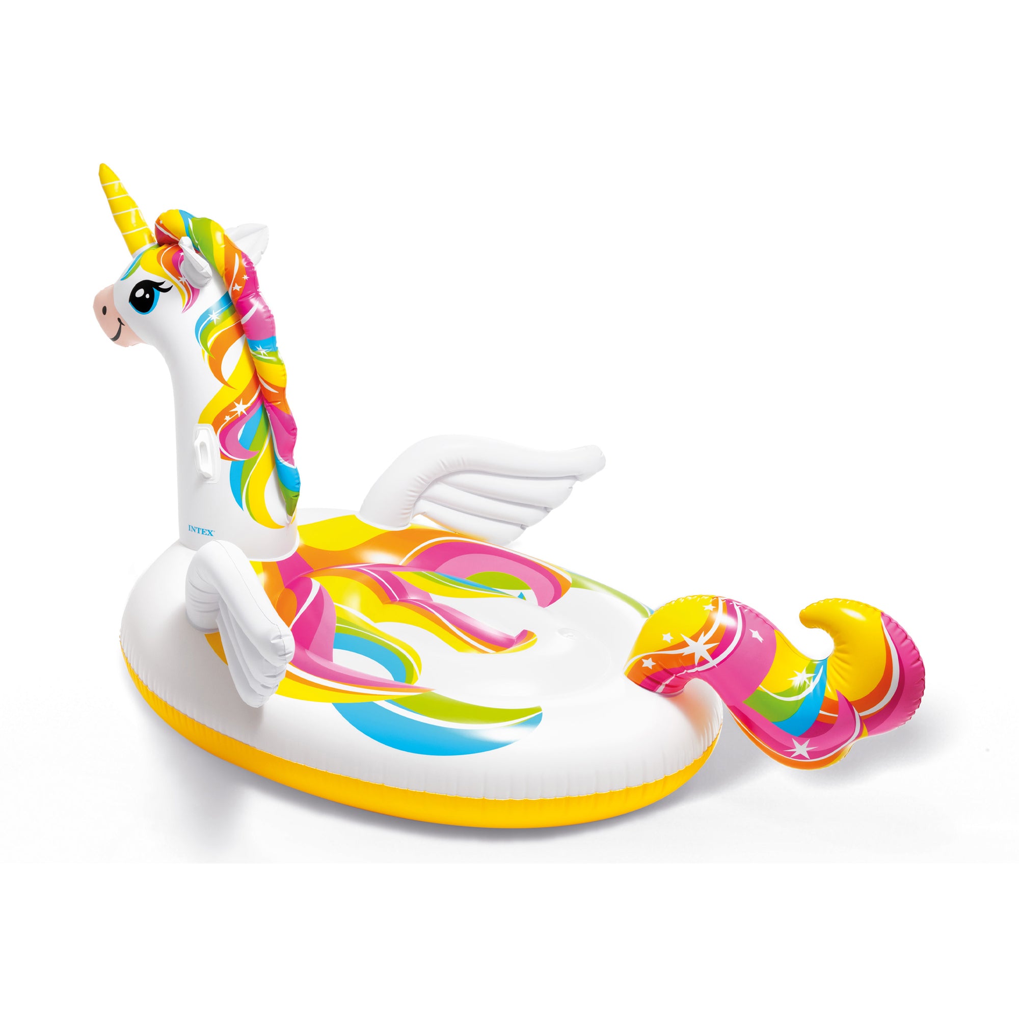 Intex 57291EP Giant Inflatable Mega Unicorn Island Ride On Swimming Pool Float