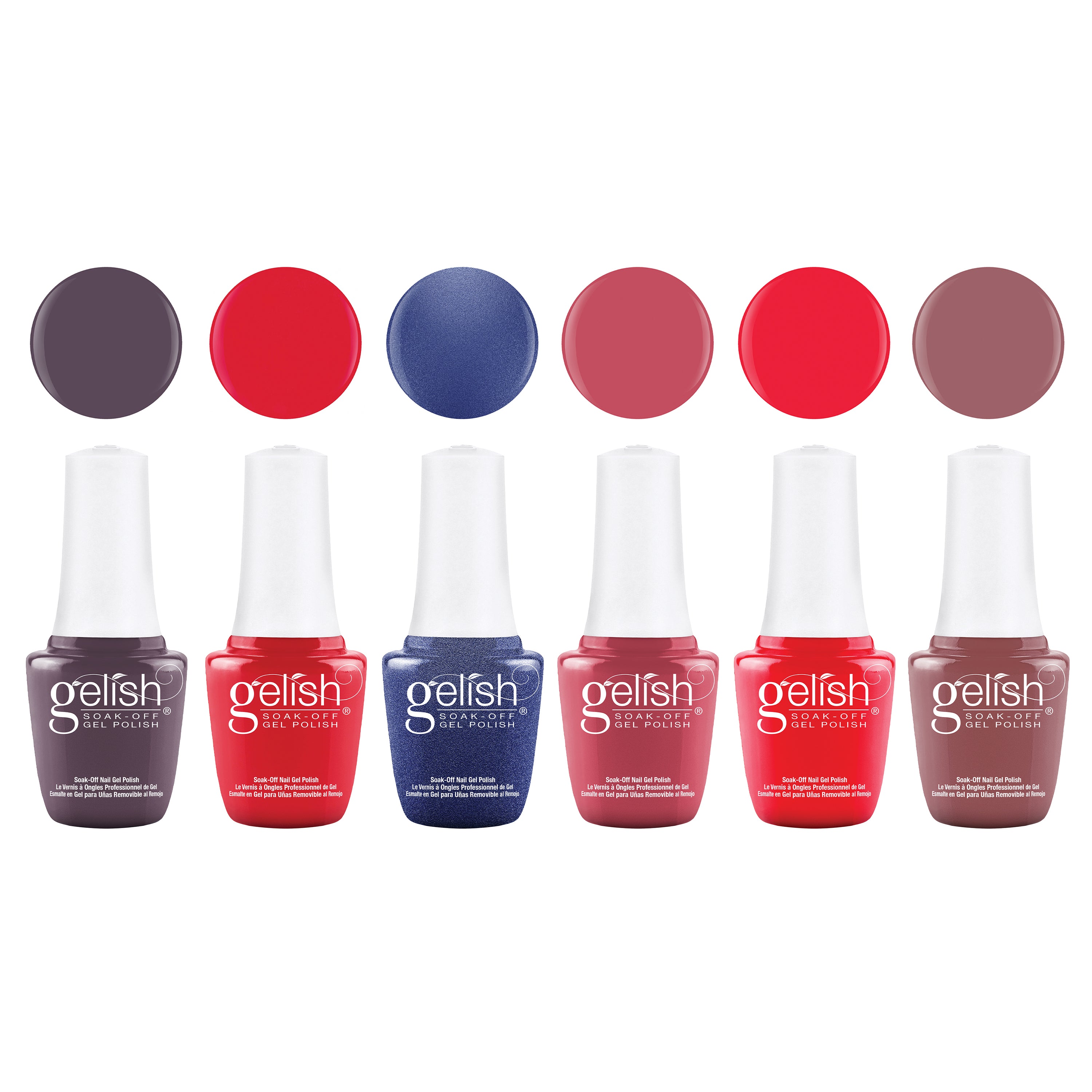 Gelish Mini Fantastic Four Essentials, Mini Caller Collection, & LED Light Lamp - VMInnovations