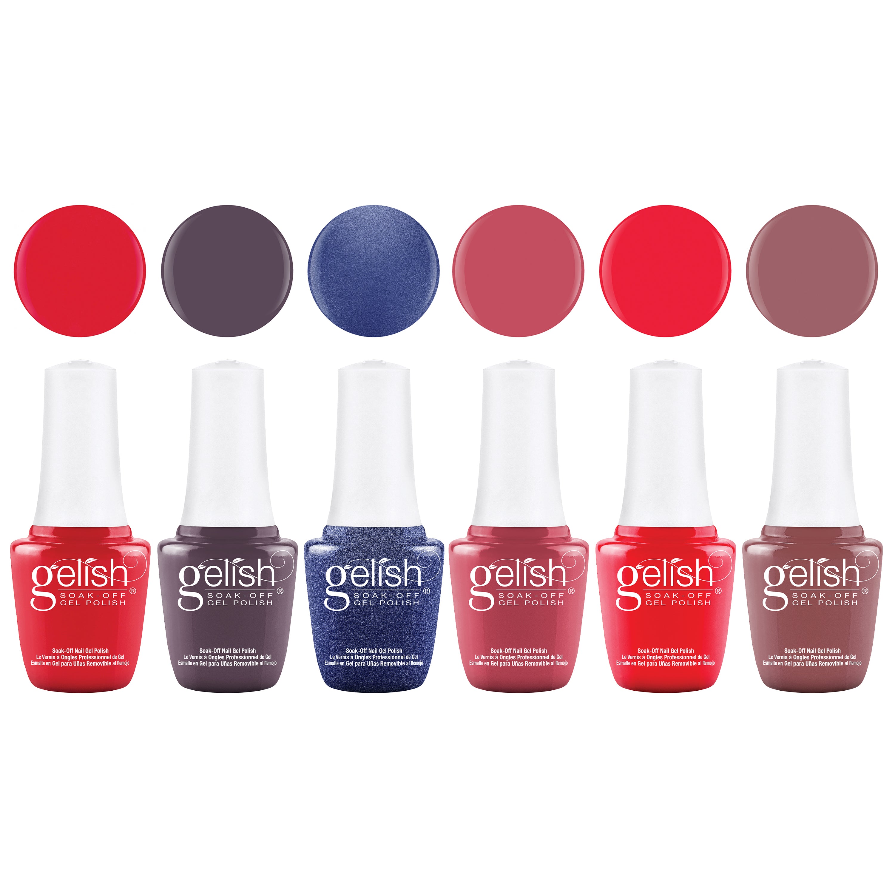 Gelish Complete Manicure Kit w/ 18G Curing Light, Terrific Trio & Midnight Set - VMInnovations