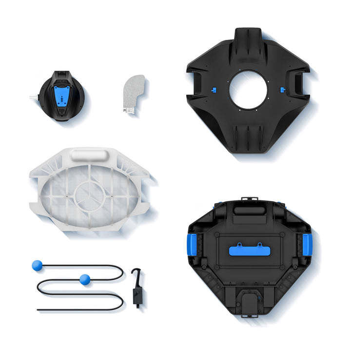 Kokido Delta 200 Cordless Robotic Pool Vacuum Cleaner, Black (For Parts) - VMInnovations