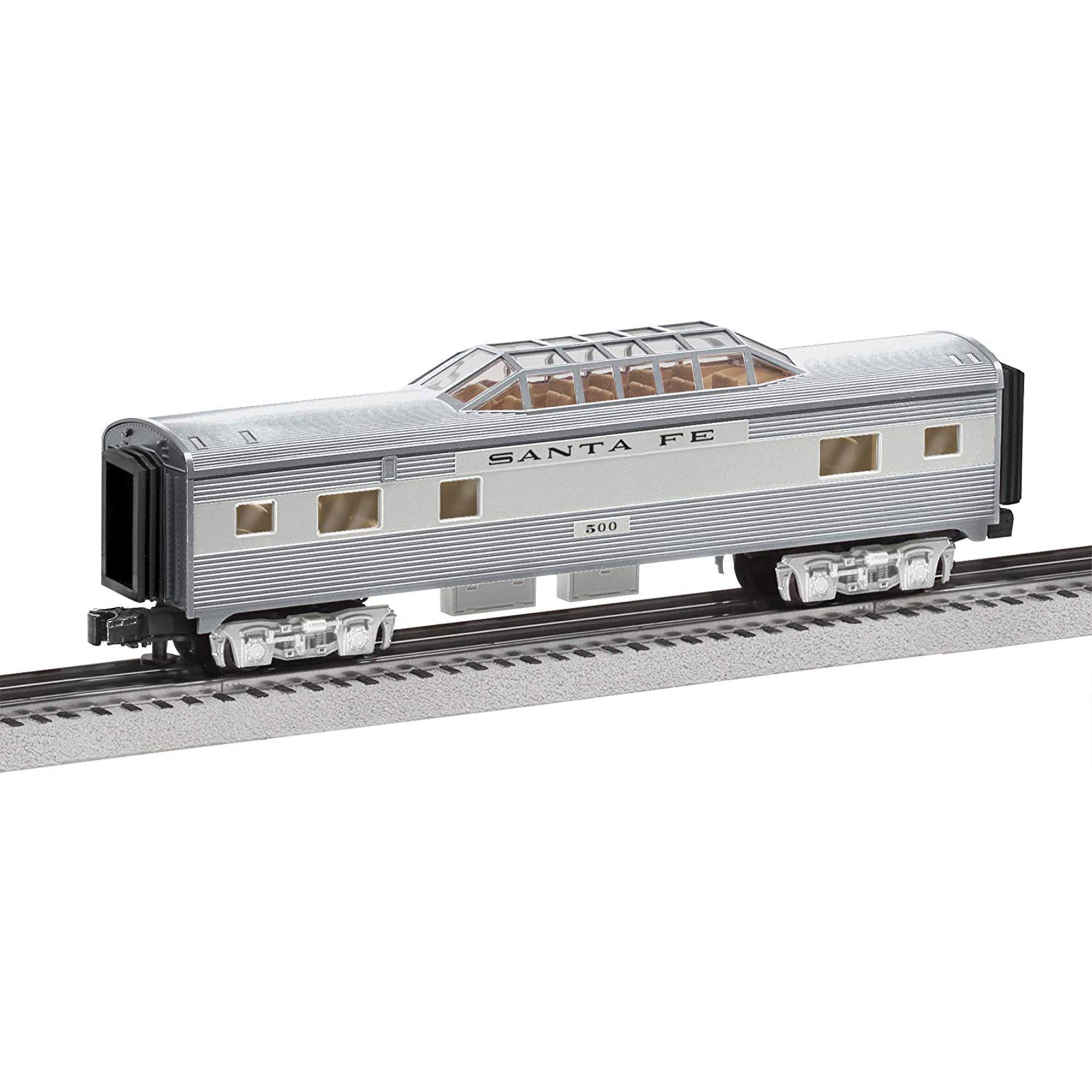 Lionel 684725 Santa Fe Add-On Vista Dome Train for Ready-to-Run Super Chief Set - VMInnovations
