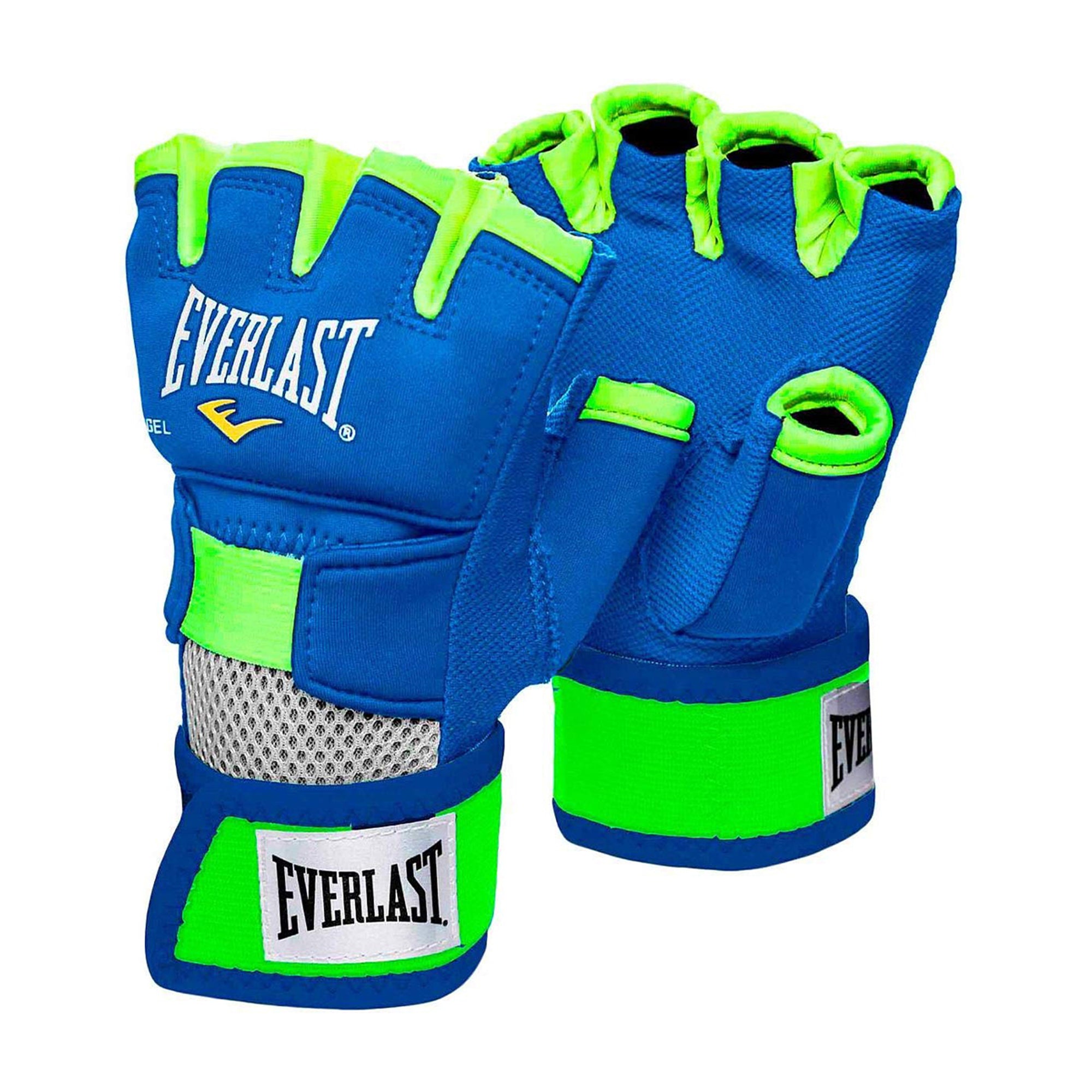 Everlast Powercore Freestanding Training Bag + EverGel Hand Wrap Gloves, Blue XL - VMInnovations