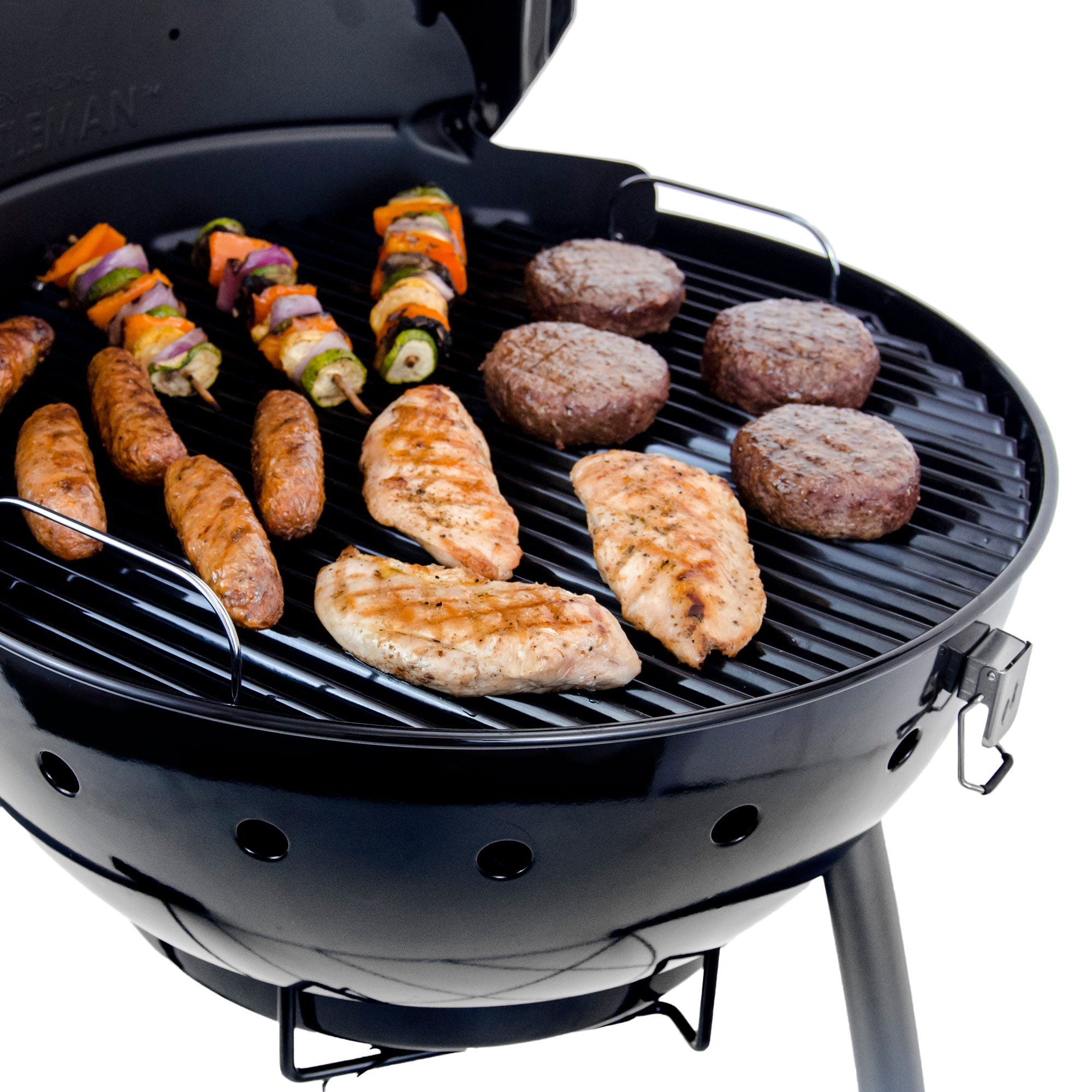 Char-Broil Kettleman Infrared 22.5 Inch Steel Charcoal Kettle Grill (Open Box)