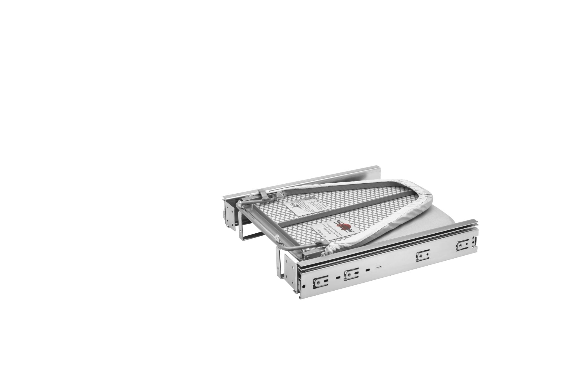 Rev-A-Shelf Retractable Pullout Stowaway Closet Ironing Board, Gray, CIB-16CR - VMInnovations