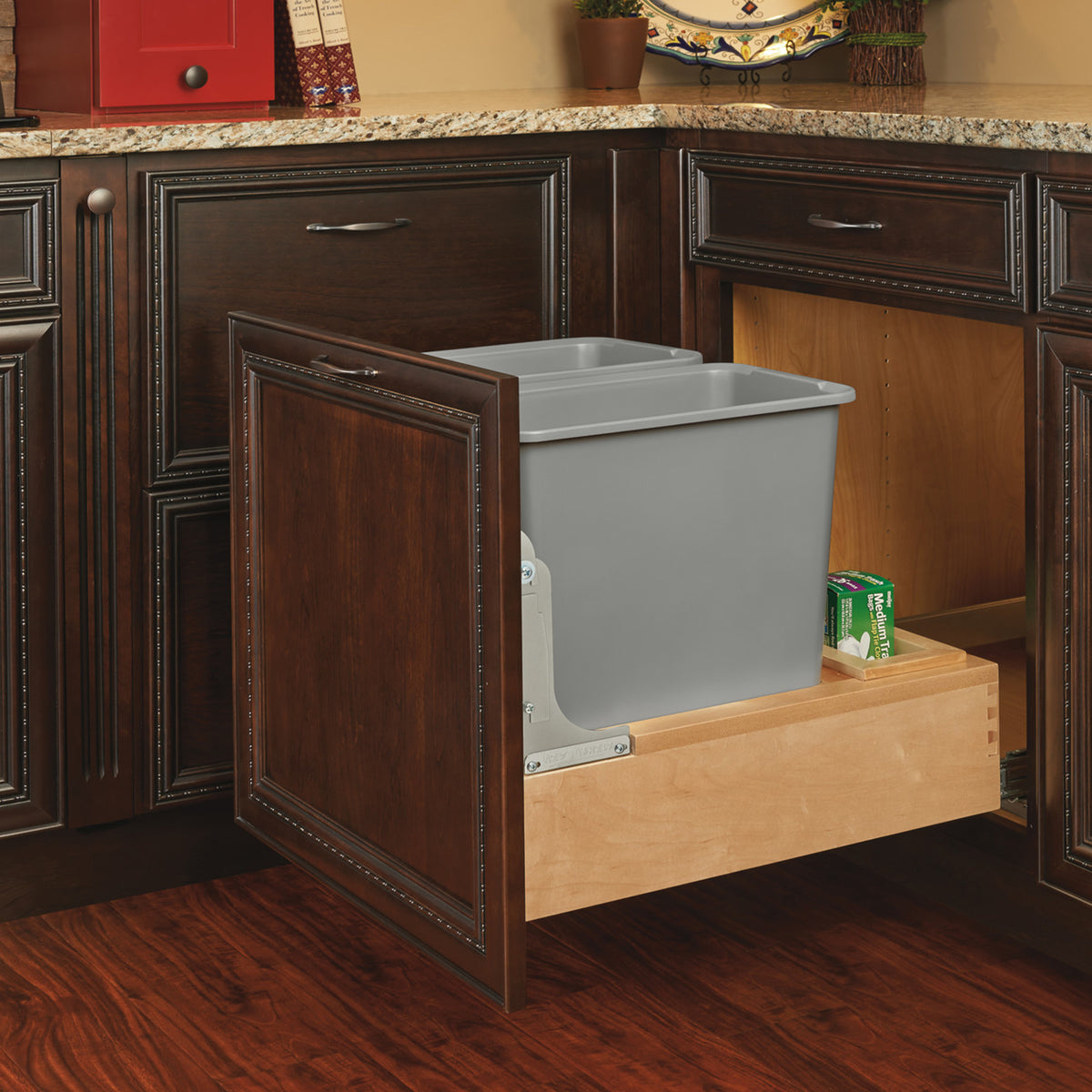 Rev-A-Shelf 4WCBM-2430DM-2 Double 30-Quart Pullout Waste Container (For Parts)