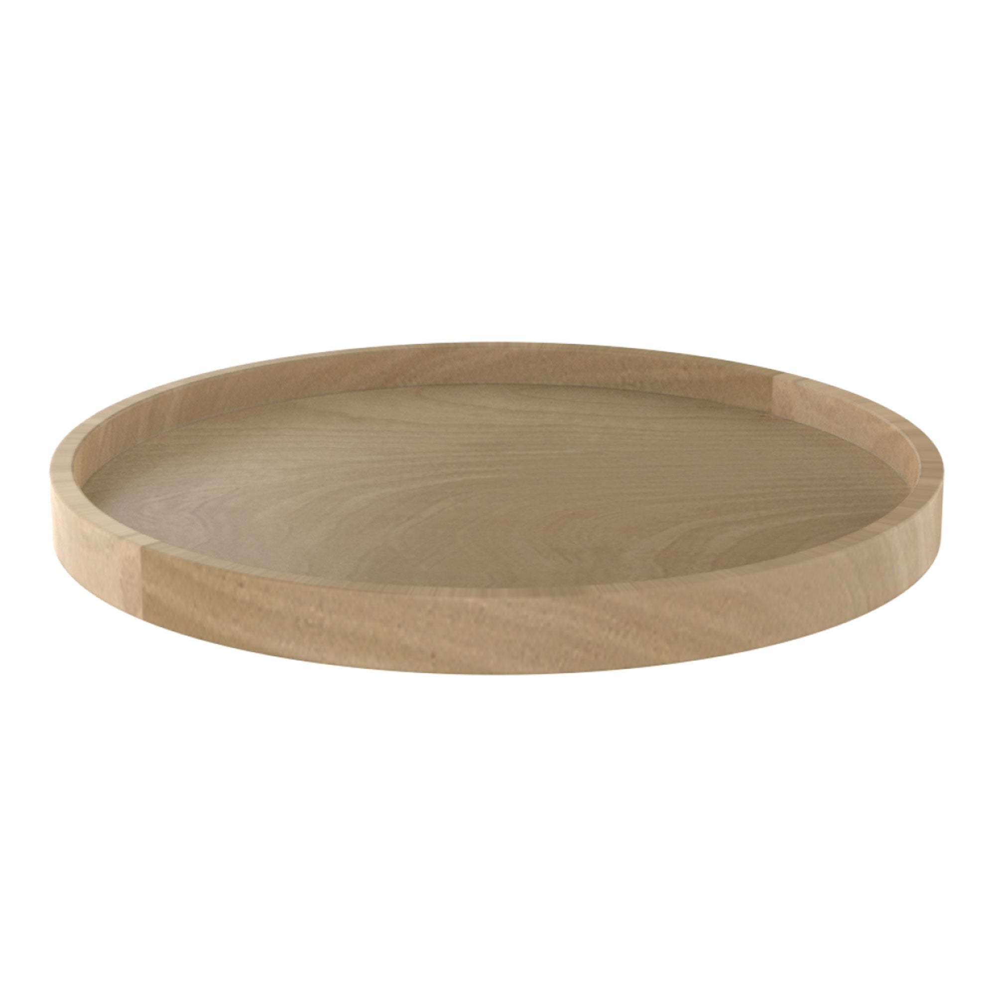 Rev-A-Shelf 18" Lazy Susan Wooden Circle 1-Shelf w/ Swivel Bearings, 4WLS001-18B52