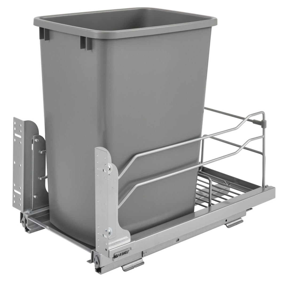 Rev A Shelf Single 35 Quart Pullout Waste Container Trash Can (Open Box)