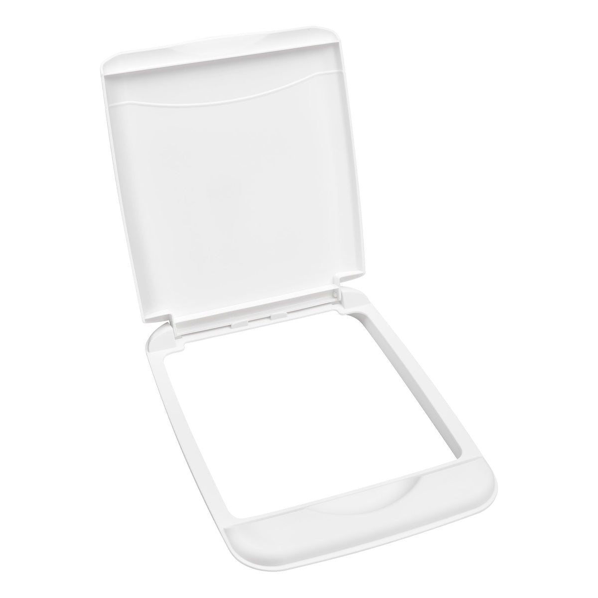 Rev-A-Shelf 35-Quart Waste Container Trash Recycling Lid, White (Used)