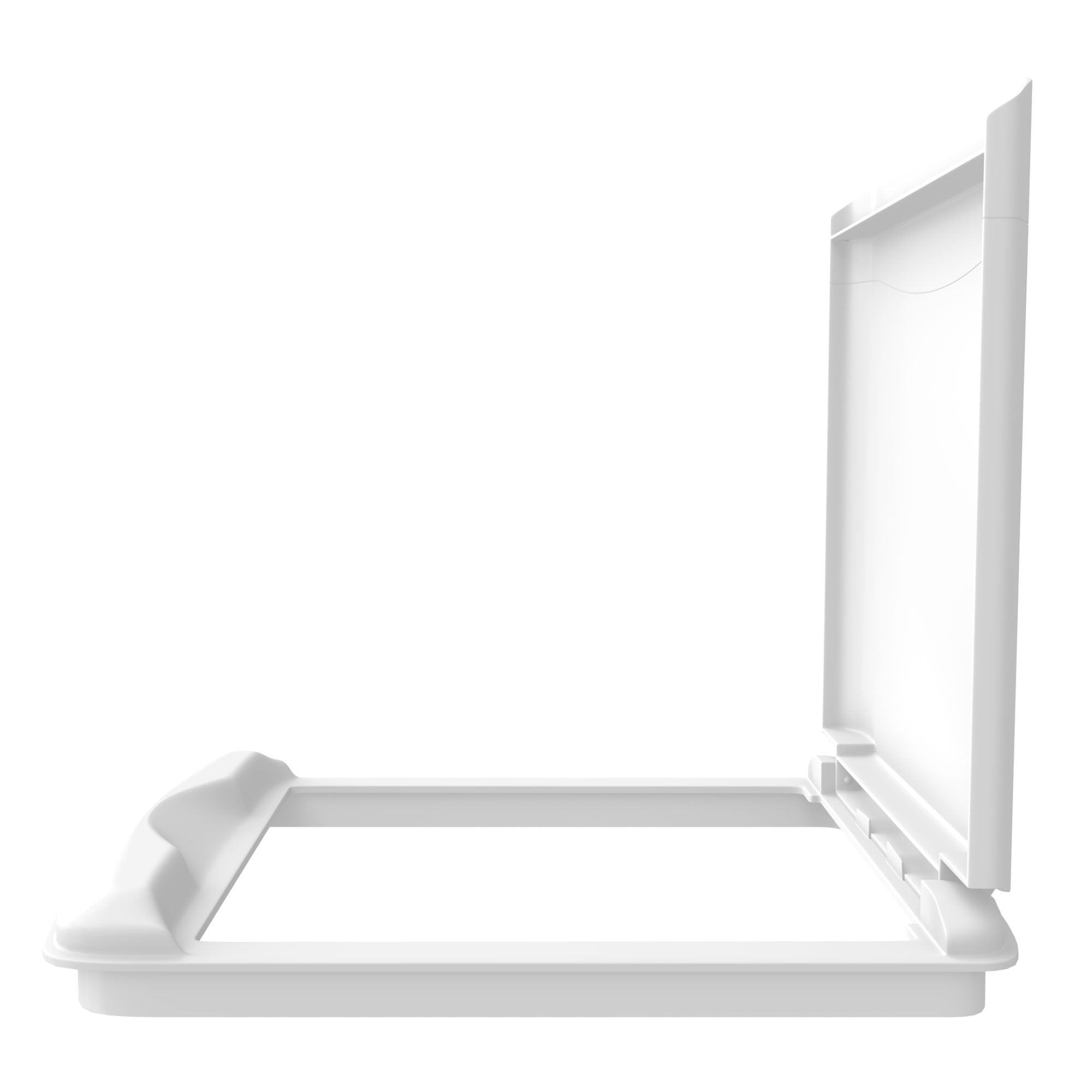 Rev-A-Shelf 35-Quart Waste Container Trash Recycling Lid, White (Used)