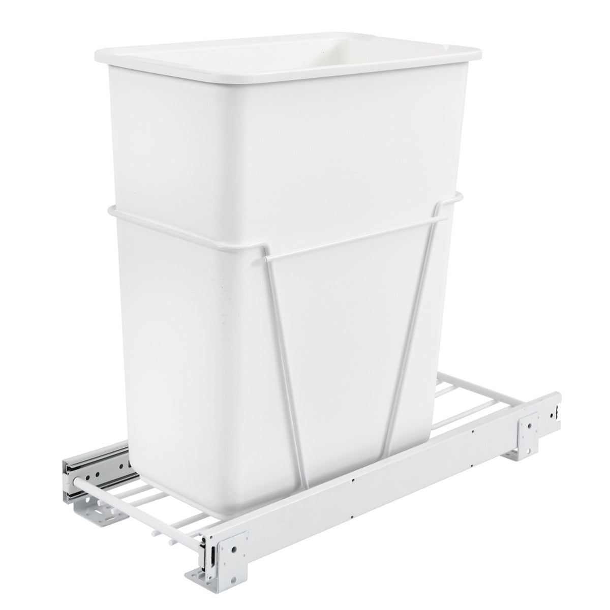Rev-A-Shelf RV-9PB S Single 30-Quart Cabinet Pullout Waste Container (Used)