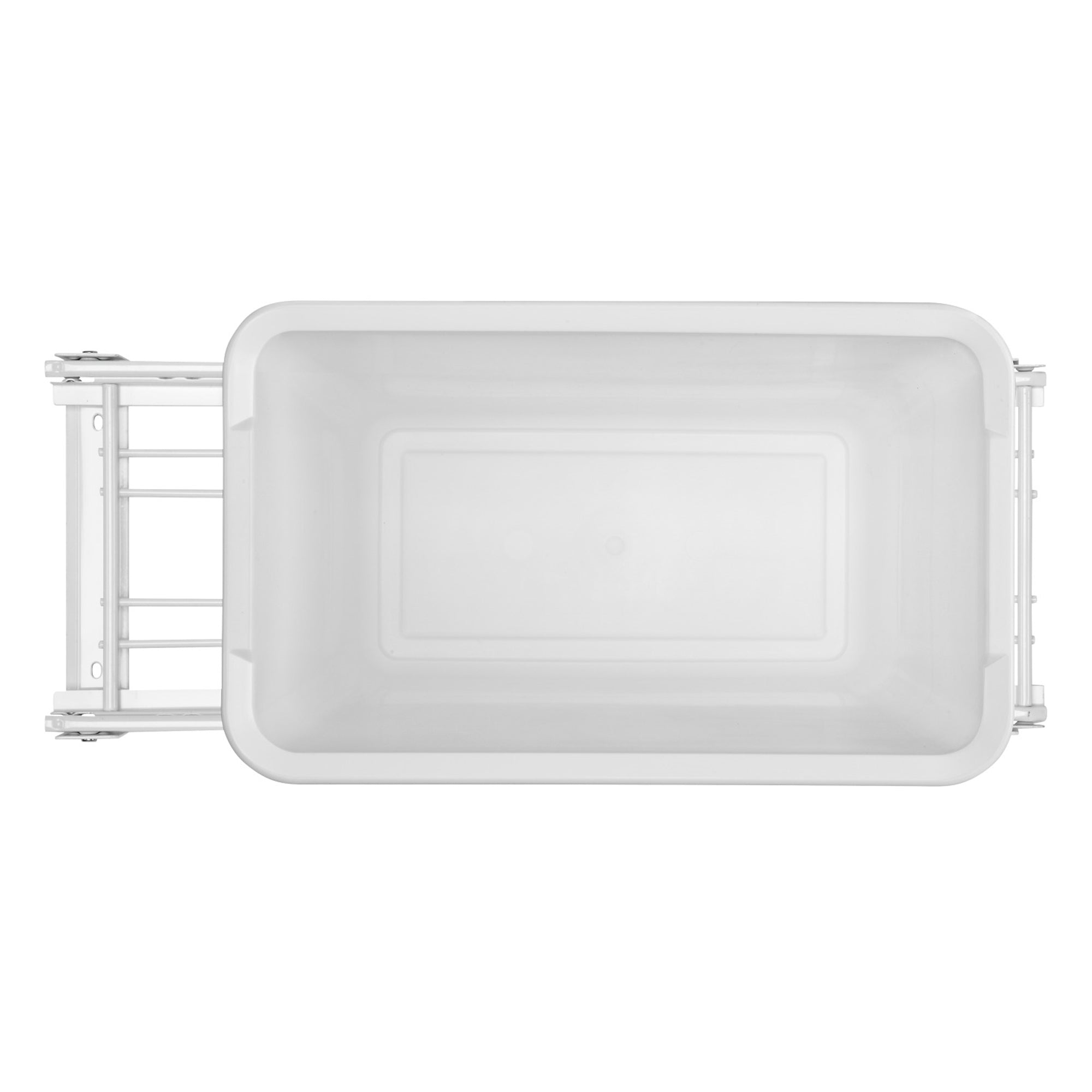 Rev-A-Shelf RV-9PB S Single 30-Quart Cabinet Pullout Waste Container (Used)