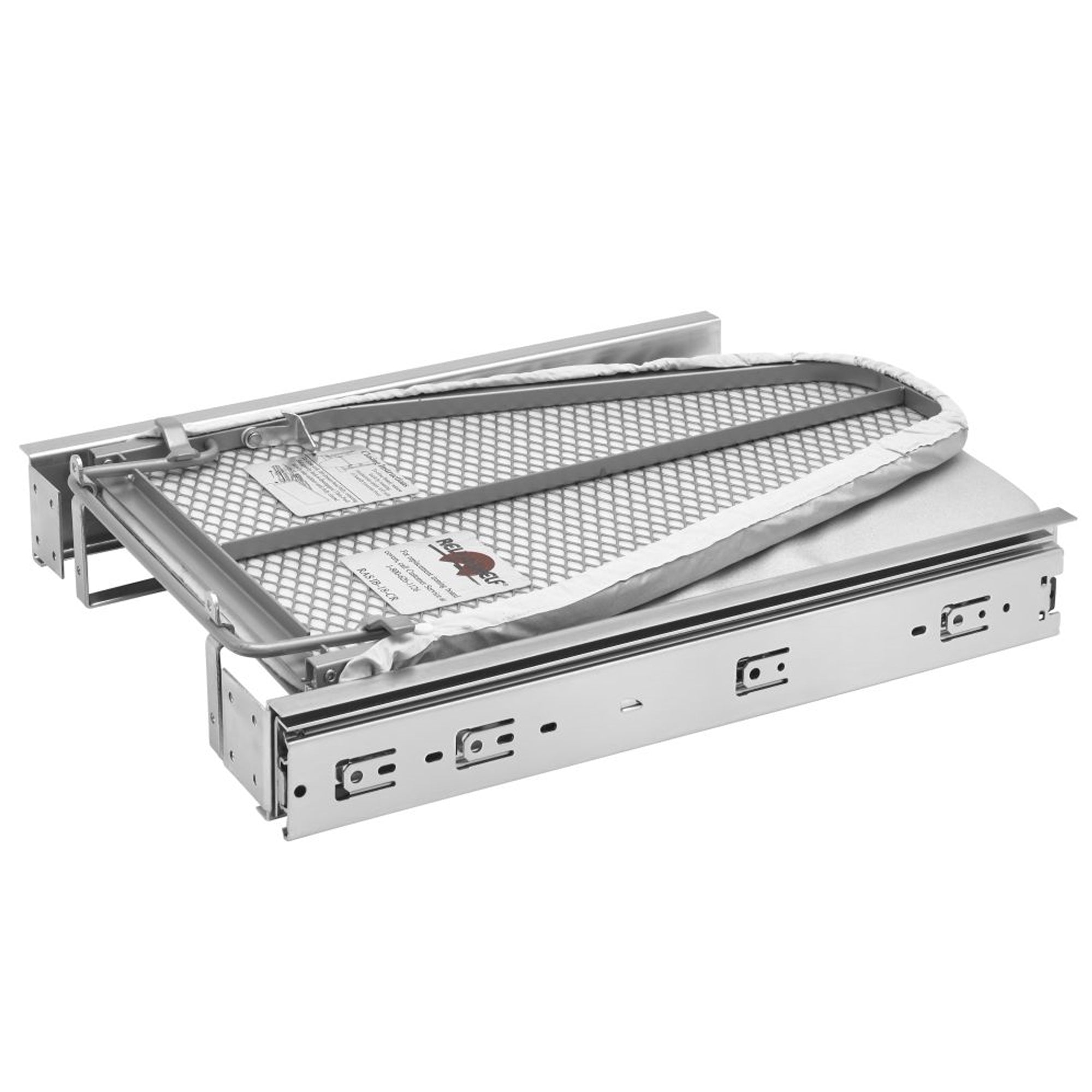 Rev-A-Shelf Pullout Foldaway Ironing Board for Vanity Cabinet Drawer, VIB-20CR - VMInnovations