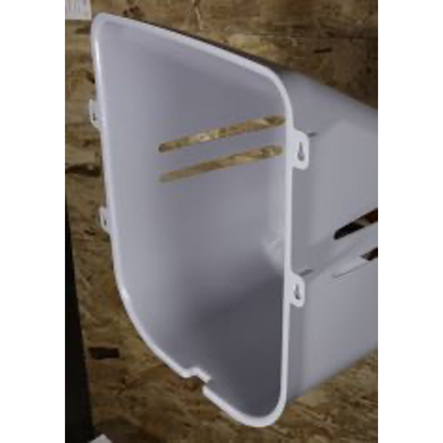 Little Giant Single Plastic Mountable Chicken Nesting Box with Ventilation Holes - VMInnovations