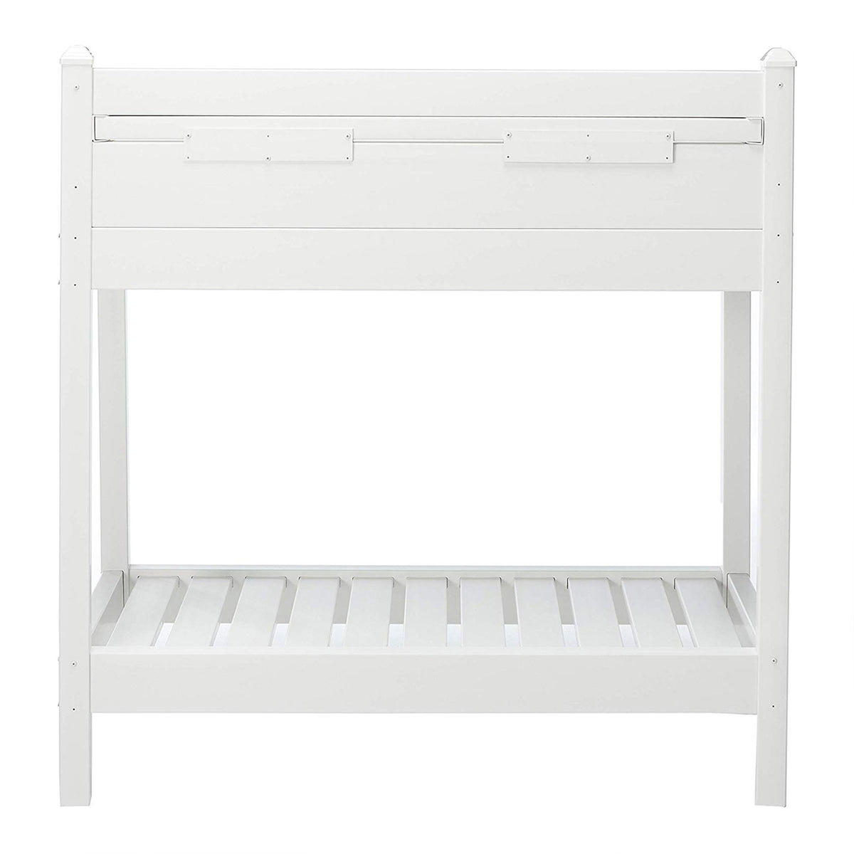 Dura-Trel Greenfield Outdoor Potting Bench for Gardening, White (Open Box) - VMInnovations