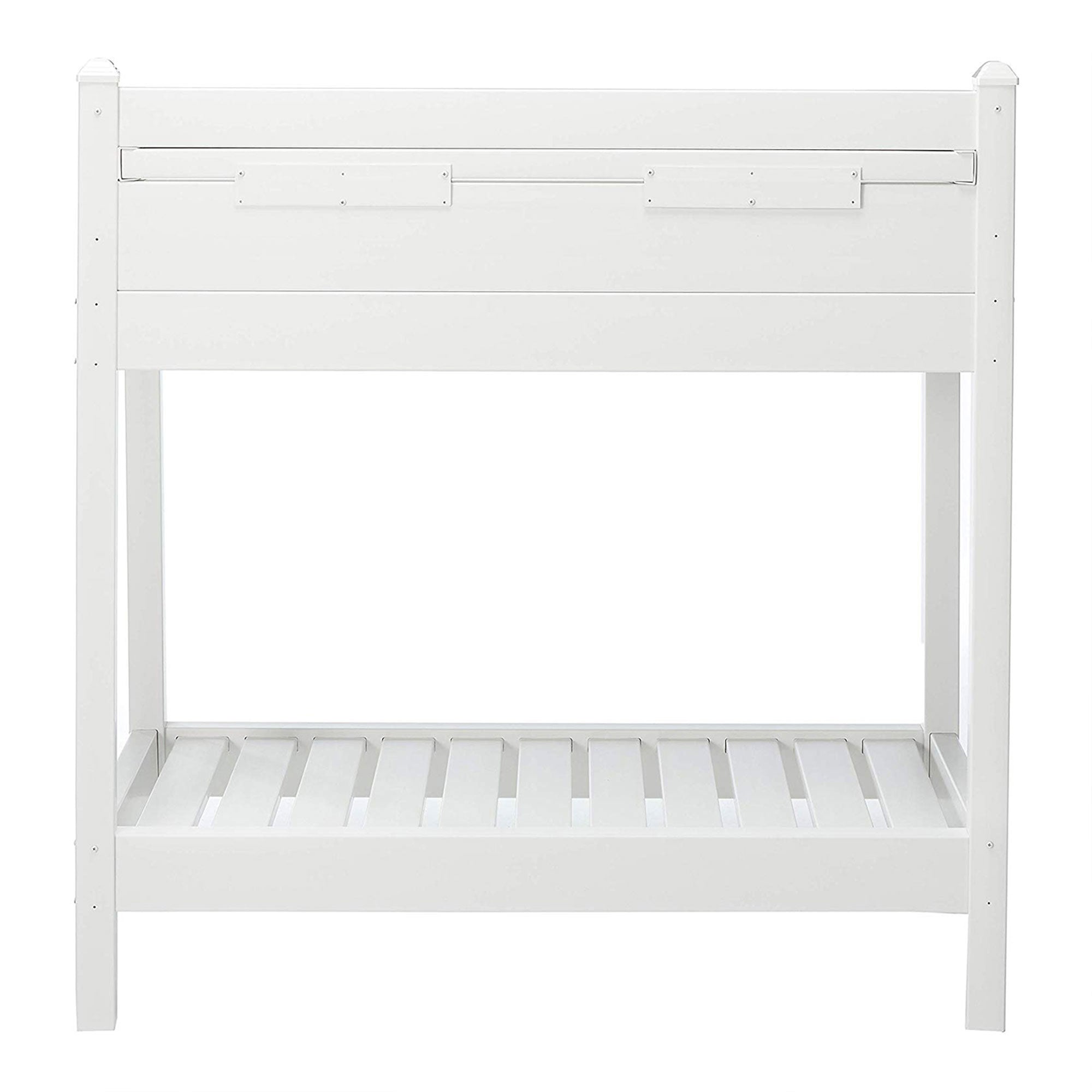 Dura-Trel Greenfield Outdoor Potting Bench for Gardening, White (Open Box) - VMInnovations