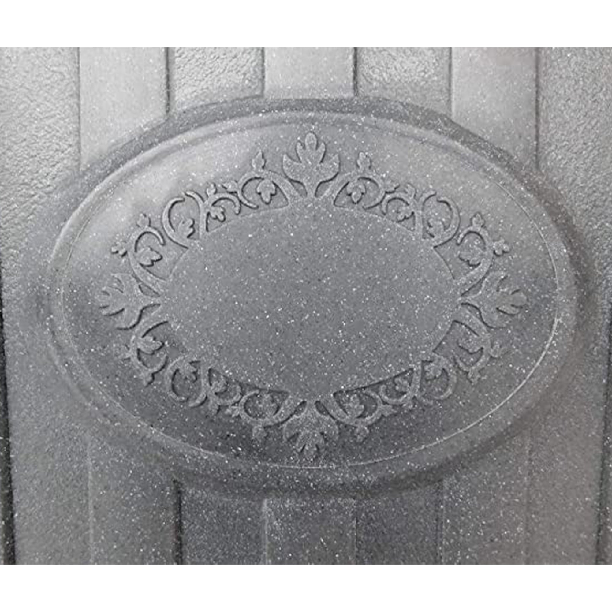 FCMP Outdoor SB120-GRY-S 26 Gallon Outdoor Utility Storage Bin Container, Gray - VMInnovations