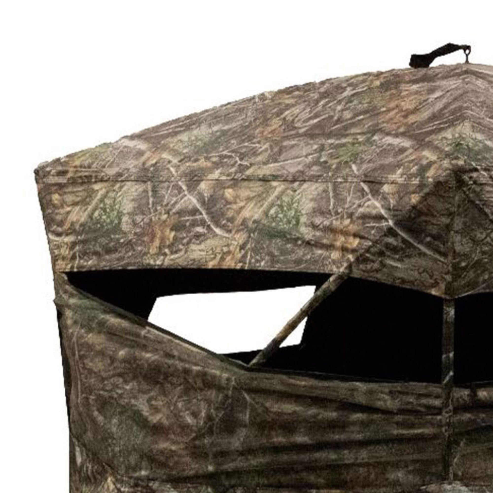 Rhino Blinds RealTree Edge 3 Person Game Hunting Ground Blind, RealTree (Used) - VMInnovations