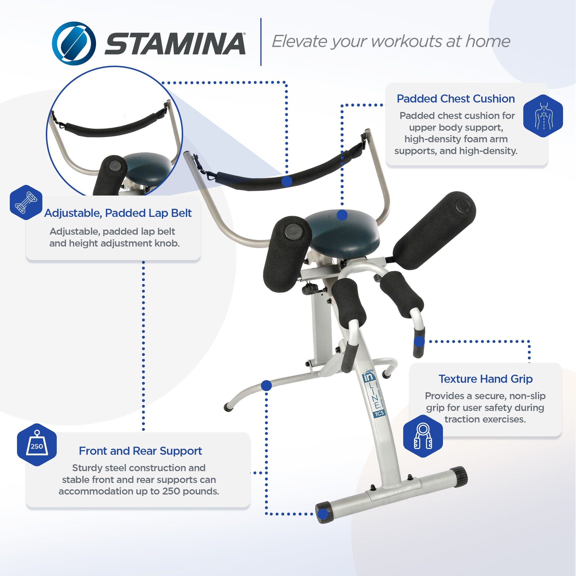 Stamina Products Inline Traction Control System for Spinal Decompression (Used) - VMInnovations