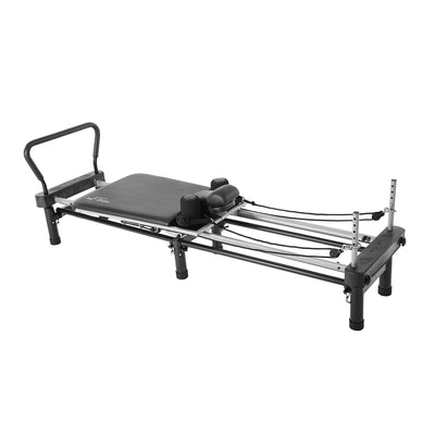 Aero Pilates Foldable Reformer Fitness Machine with Cardio Rebounder (Open Box)
