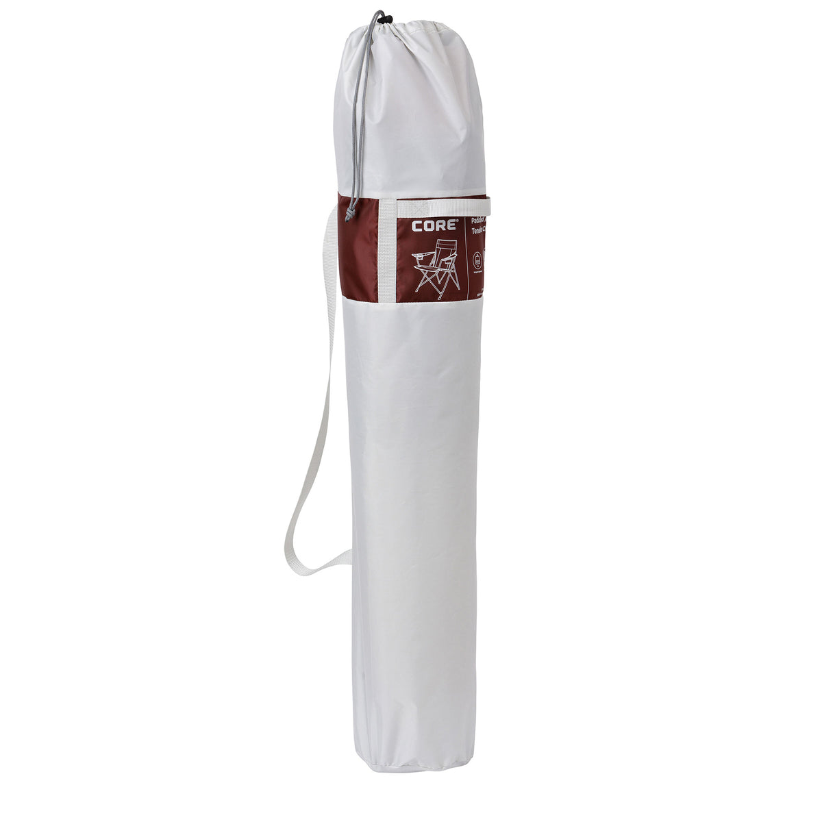 Core Portable Camping Folding Chair with Carrying Storage Bag, Wine (For Parts)
