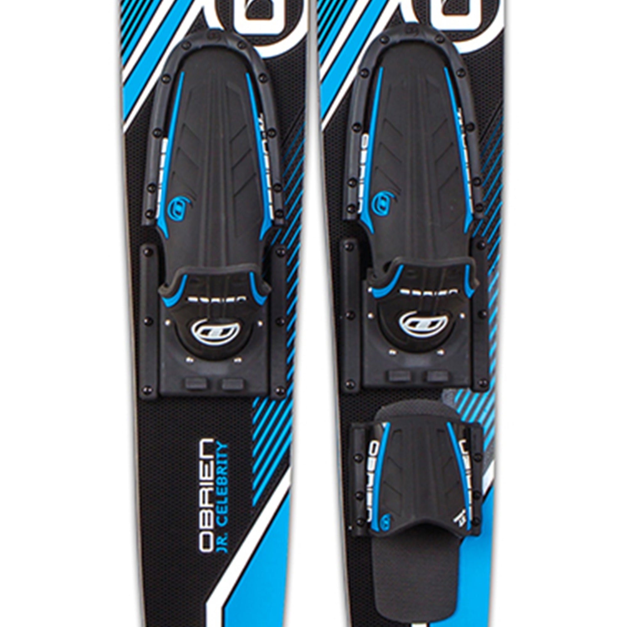 O'Brien Watersports Adult 58 inches Celebrity Jr. Water Skis, Blue and Black (Refurbished)