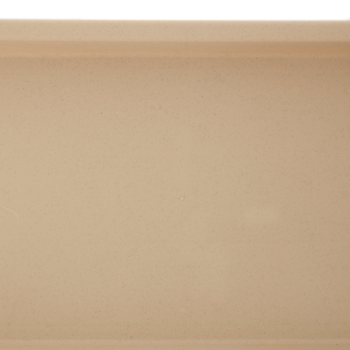 HC Companies Venetian 24" Rectangular Flower Box Saucer, Sandstone (Open Box) - VMInnovations