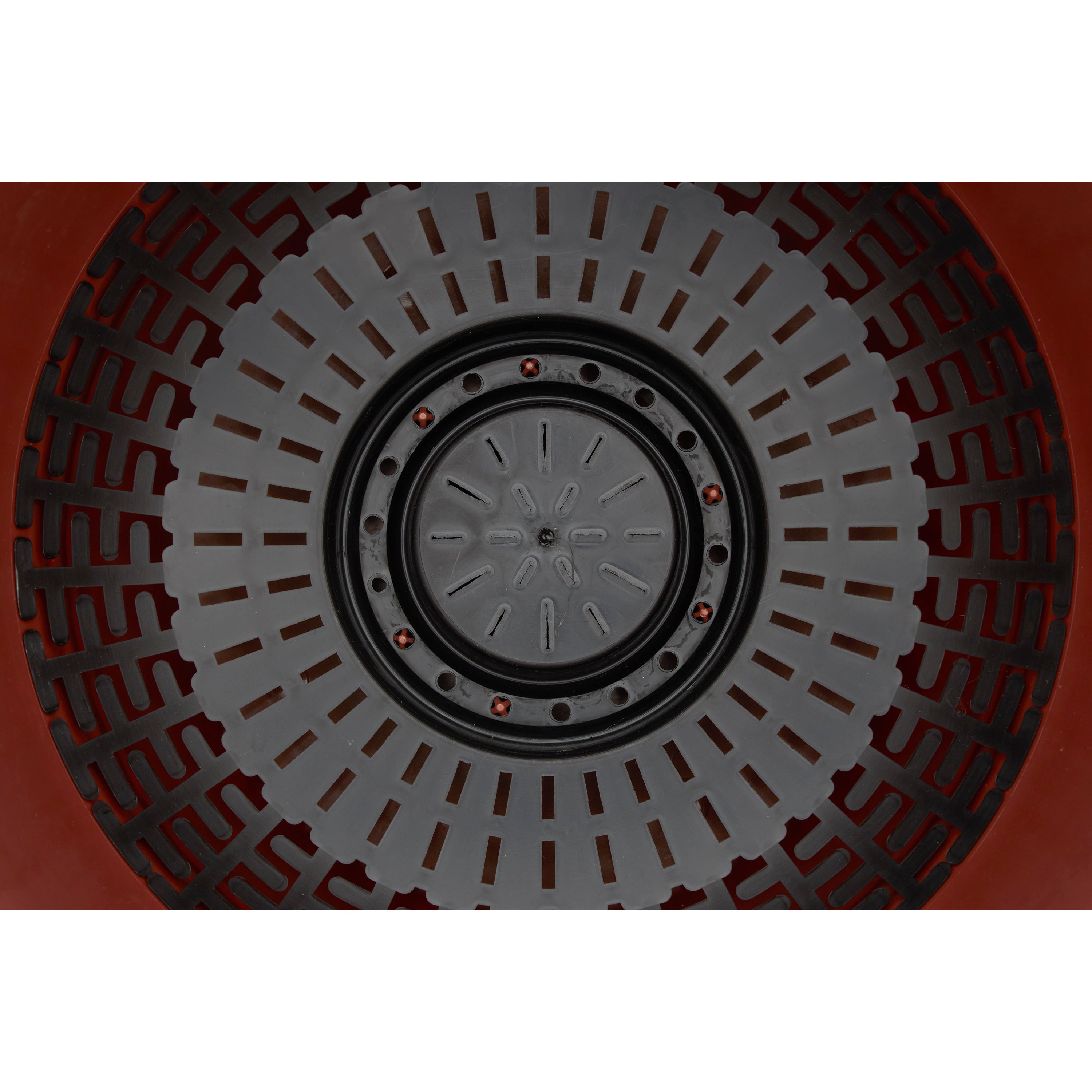 Listo 13in Sierra Planter, Rustic Redstone & Wakefield 1lb Soil Conditioner - VMInnovations
