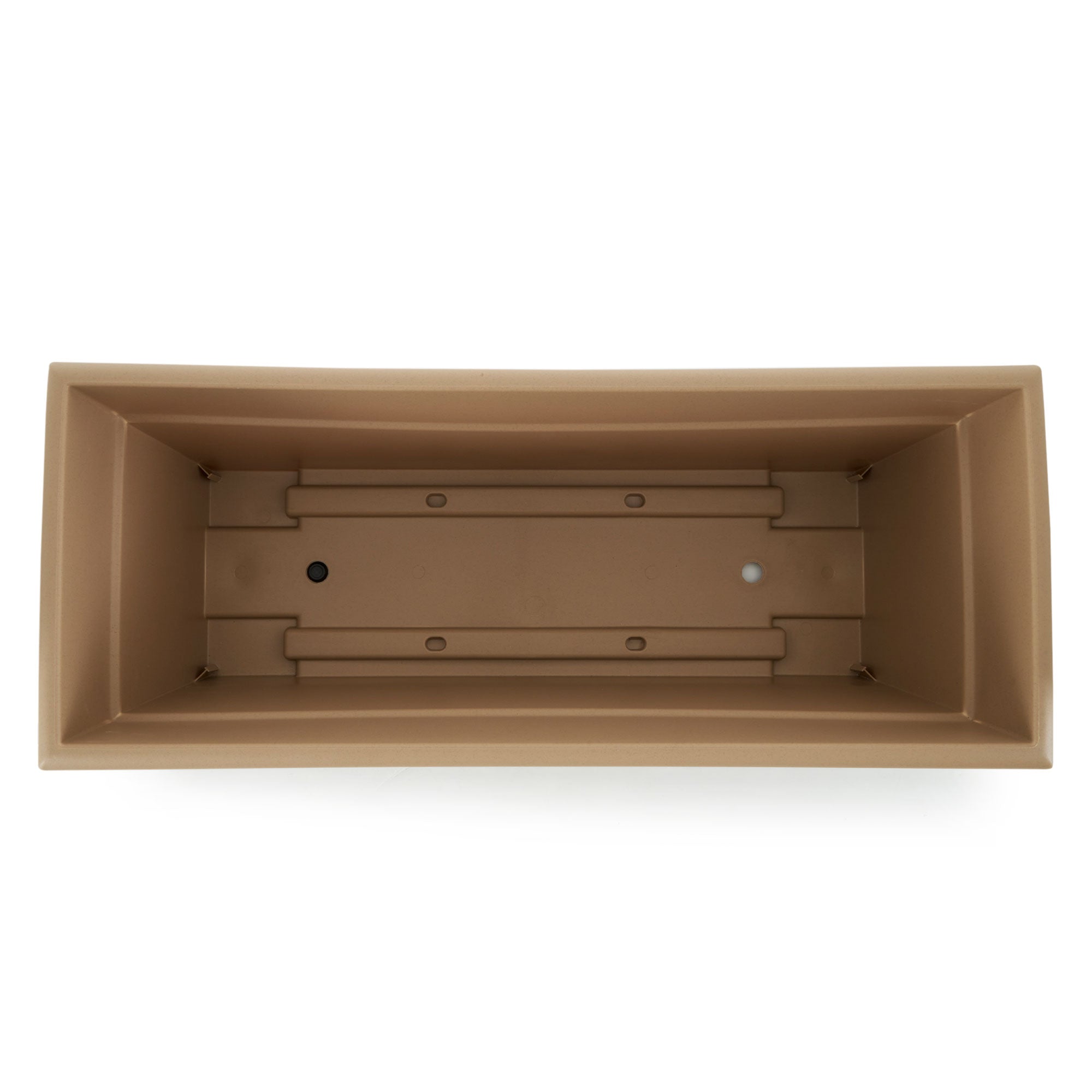 The HC Companies 28" Romana Planter, Sandstone & Wakefield Soil Conditioner - VMInnovations