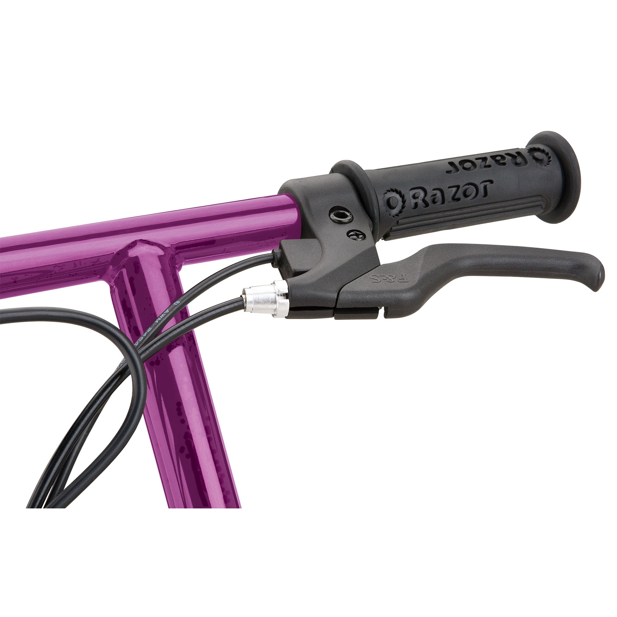 Razor E100 Kids 24 Volt Motorized Electric Powered Scooters, Black & Purple - VMInnovations