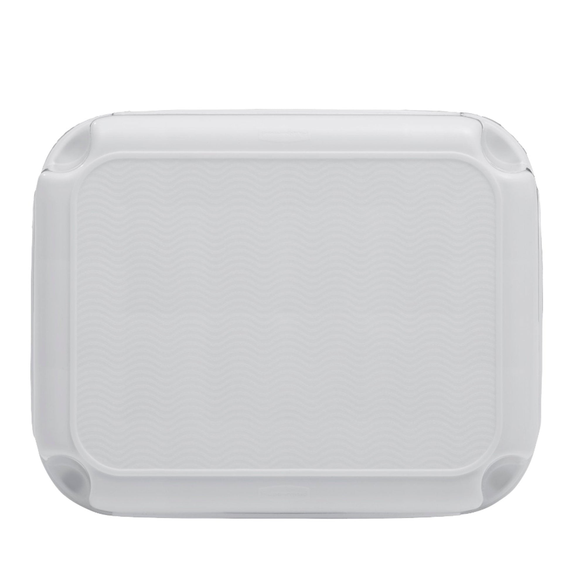 Rubbermaid Durable Plastic Step Stool w/ 300-LB Weight Capacity, White (2-Pack)