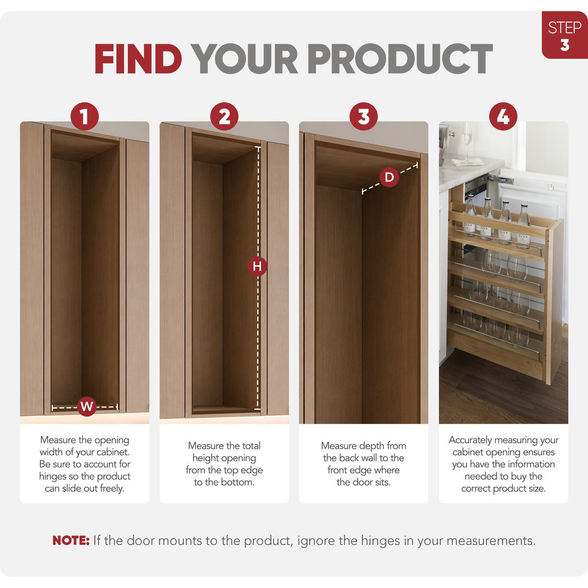 Rev-A-Shelf 448-BCSC-5C 5" Pullout Soft Close Cabinet Storage Organizer (Used)