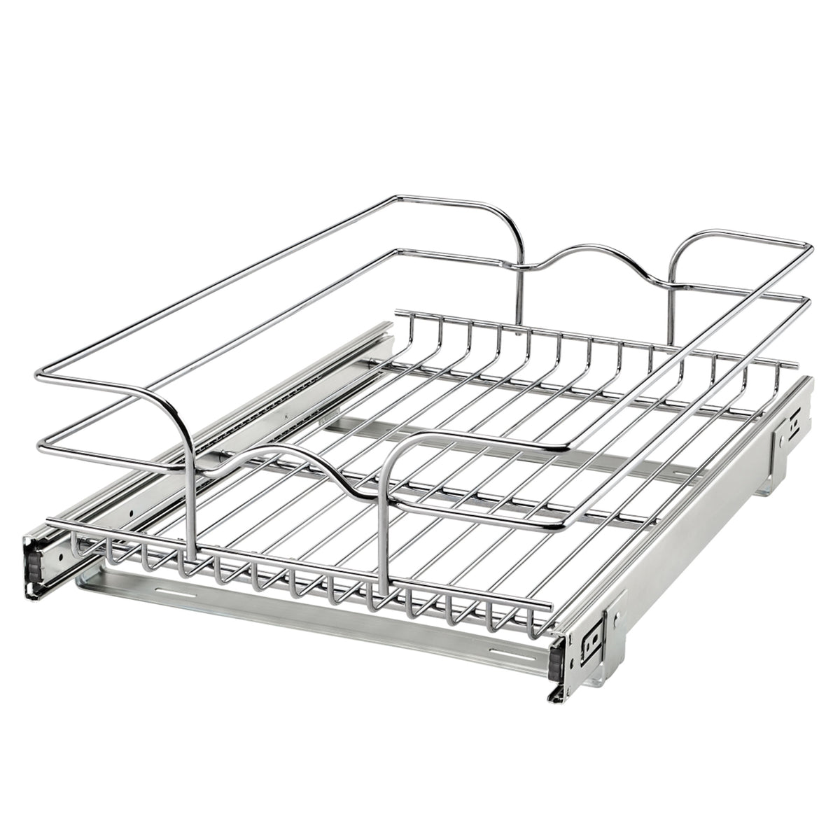 Rev-A-Shelf 5WB1-1522CR-1 15"x22" Single Pull Out Basket Cabinet Organizer(Used)