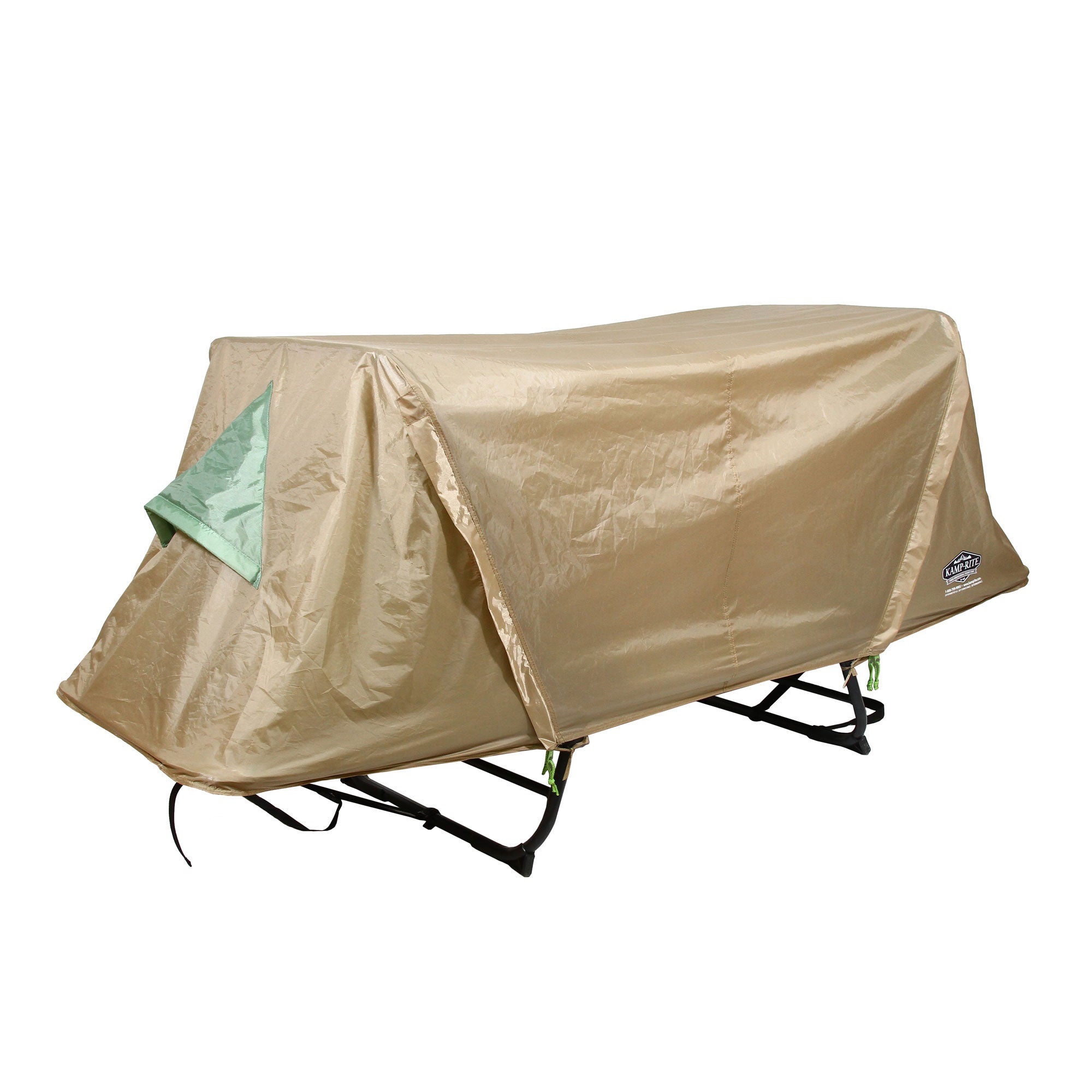 Kamp-Rite Original Tent Cot Folding Camping and Hiking Bed 1 Person (Open Box) - VMInnovations