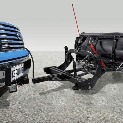 Detail K2 Universal 84 x 22" SUV Truck Snow Plow Kit w/Remote, 2" Receiver Mount