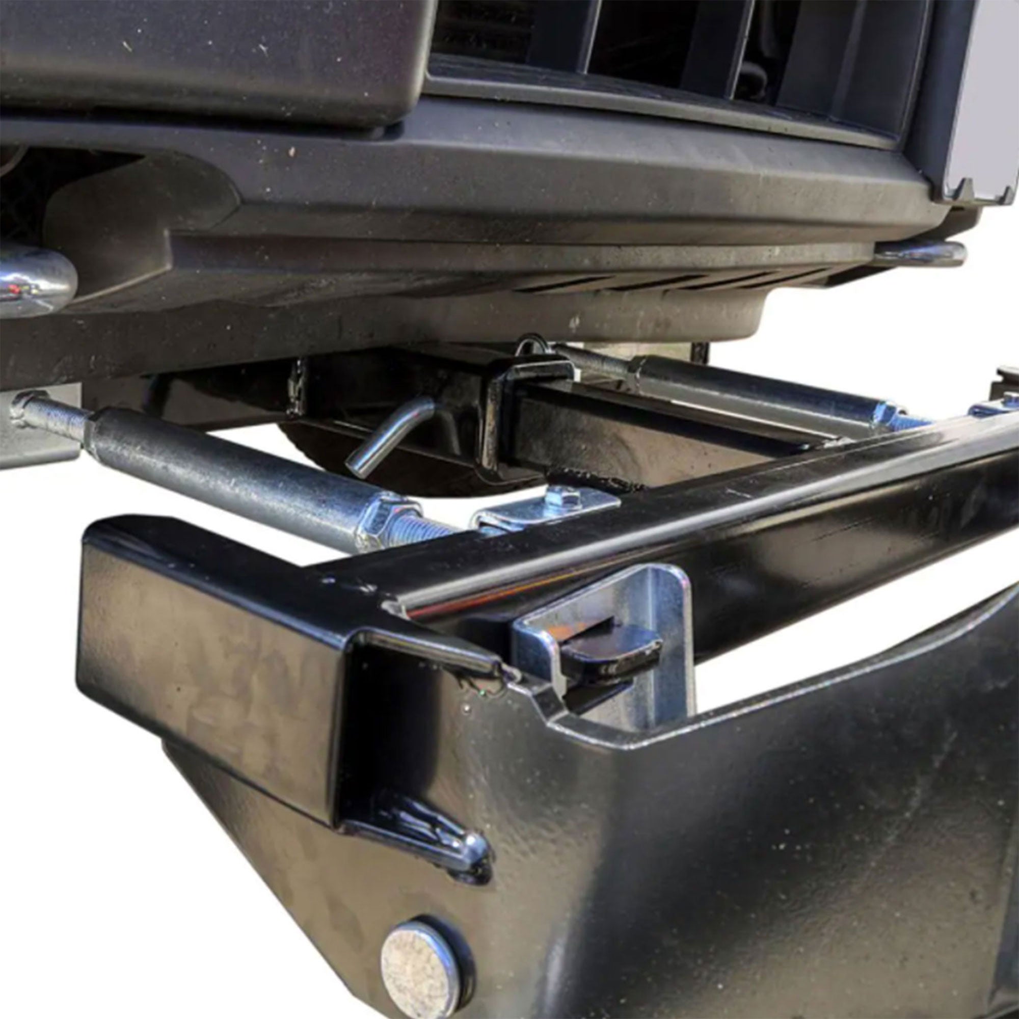 Detail K2 Universal 84 x 22" SUV Truck Snow Plow Kit w/Remote, 2" Receiver Mount