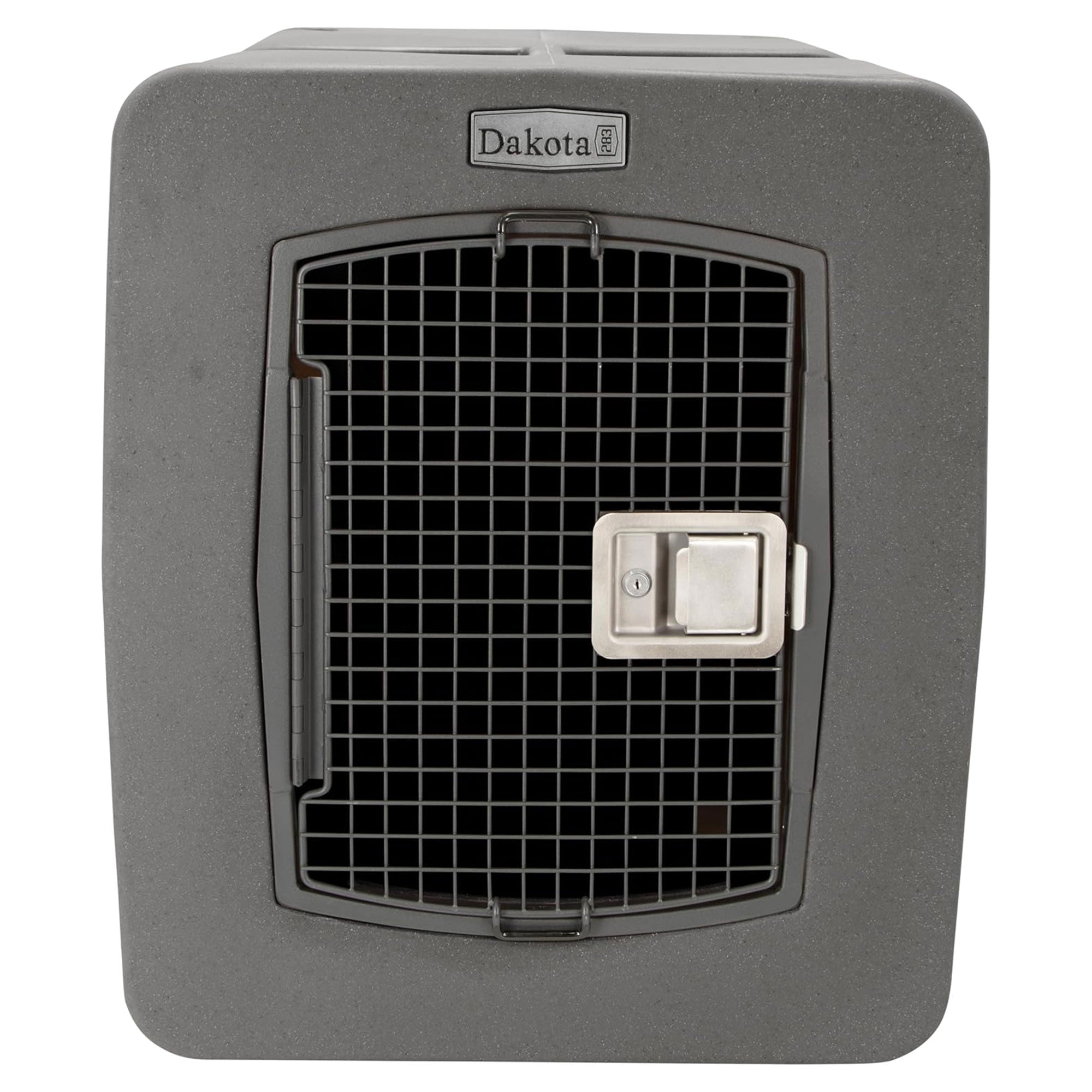Dakota283 G3 High-Security Polyethylene Framed Door Kennel, XLarge, Dark Granite - VMInnovations