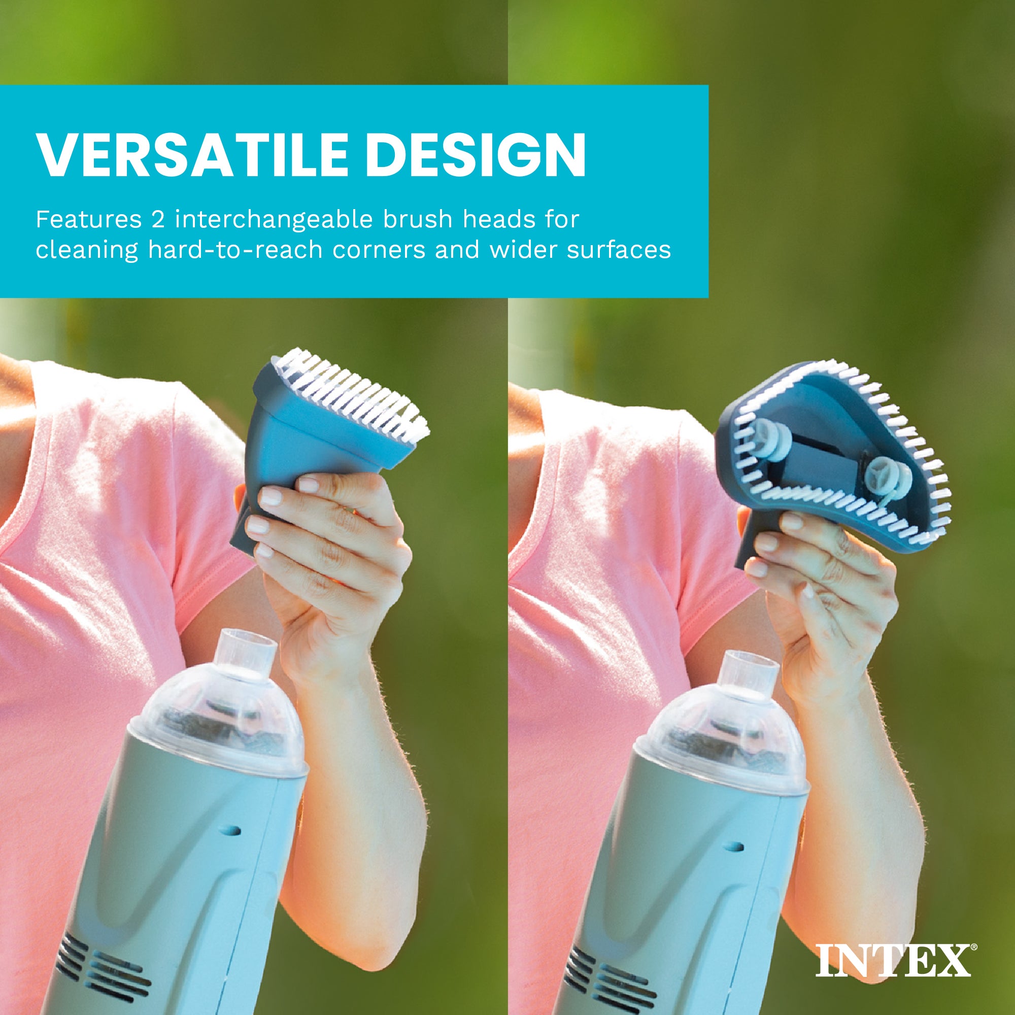 Intex Rechargeable Handheld Above Ground Swimming Pool Vacuum (For Parts)