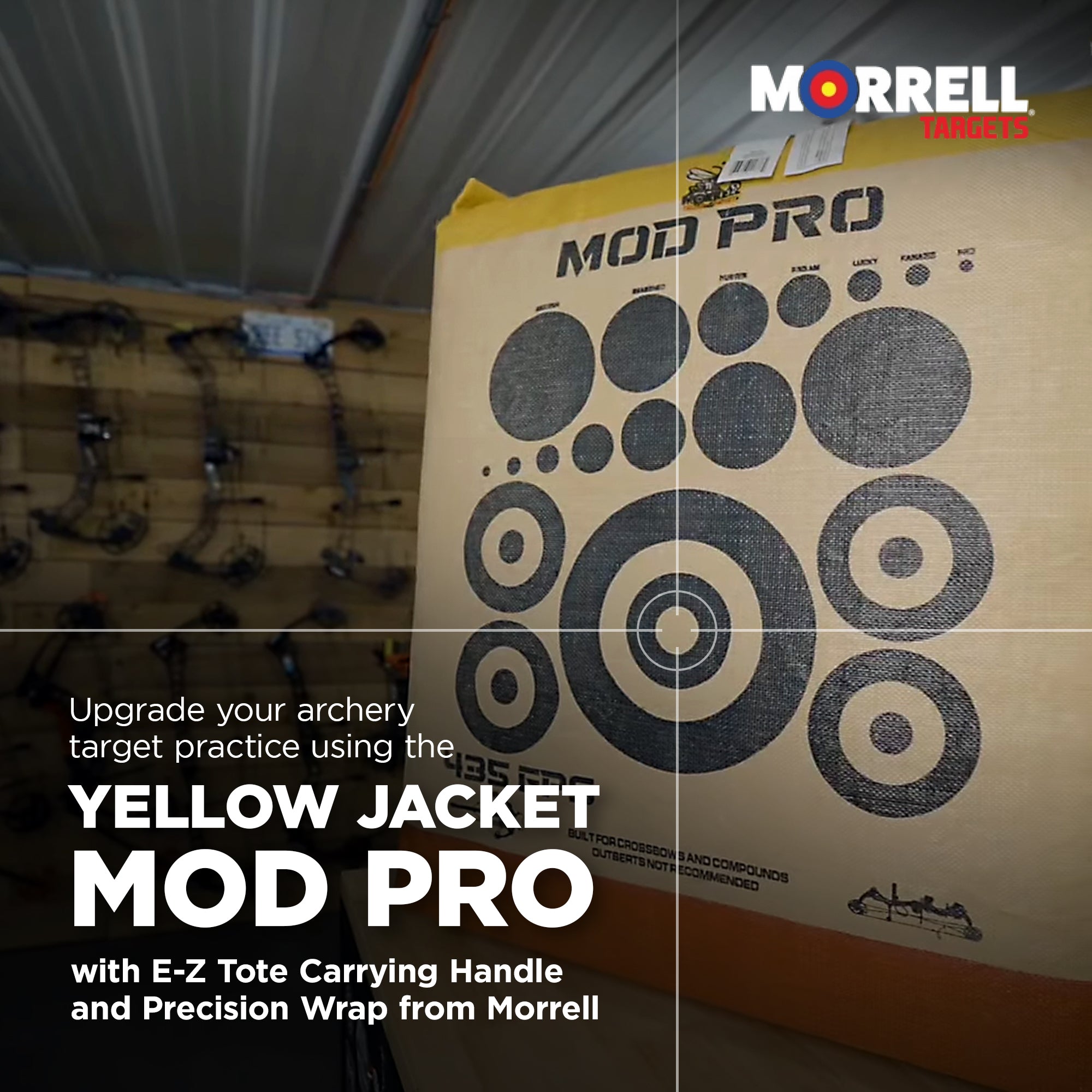 Morrell Yellow Jacket MOD Pro E-Z Tote Carrying Handle&Precision Wrap (Open Box) - VMInnovations