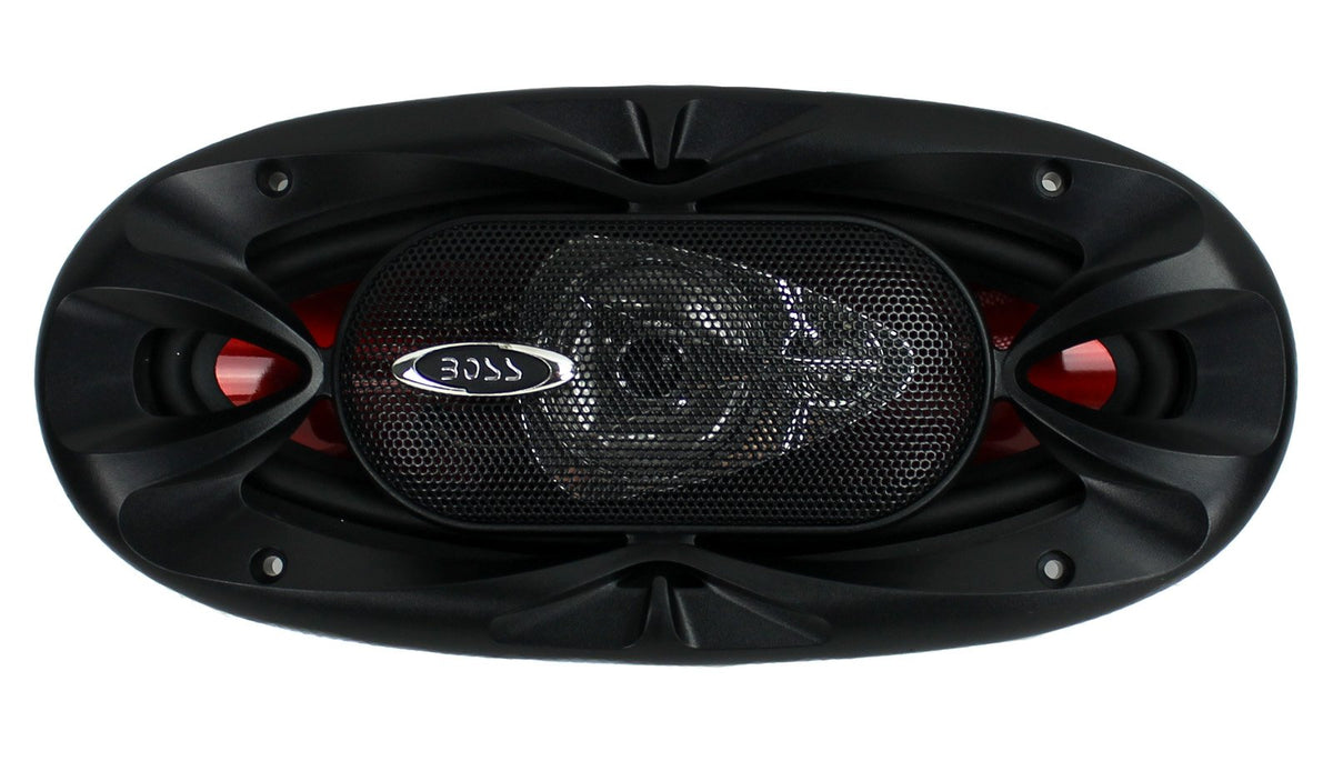 BOSS Audio 4x10 3-Way 400W Full-Range Chaos Exxtreme Car Audio Speakers (4 Pair)