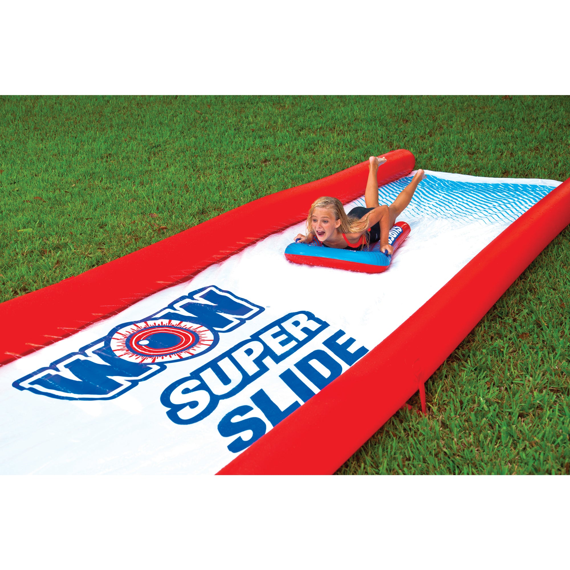 Super Slide Water Slide for Kids and Adults with Sleds(Open Box) - VMInnovations