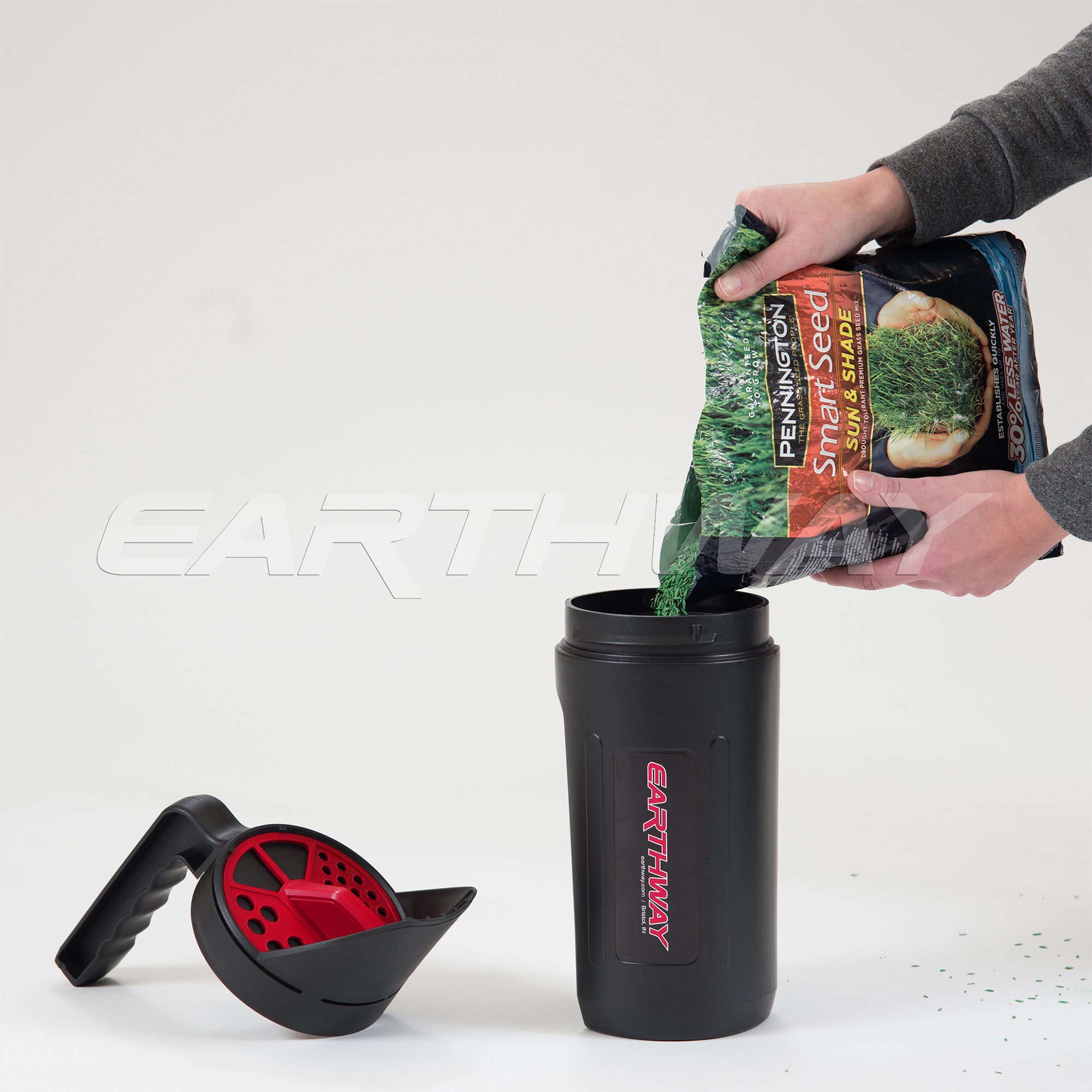 Earthway 17002 Handheld Portable Plastic Garden Seed Earthshaker (2 Pack) - VMInnovations
