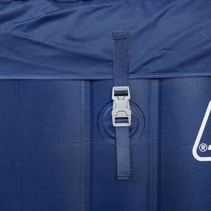 Coleman SaluSpa Atlantis AirJet Inflatable Hot Tub with 140 Soothing Jets, Blue