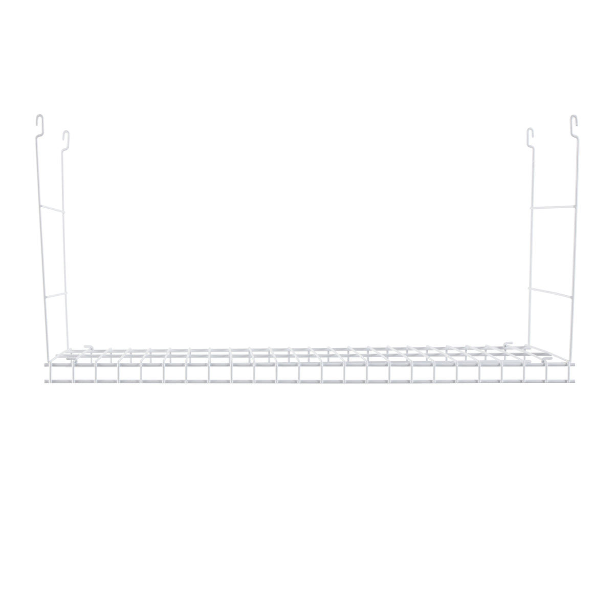 Rubbermaid 24" Universal Closet Steel Wire Added Storage Hanging Shelf (Damaged)