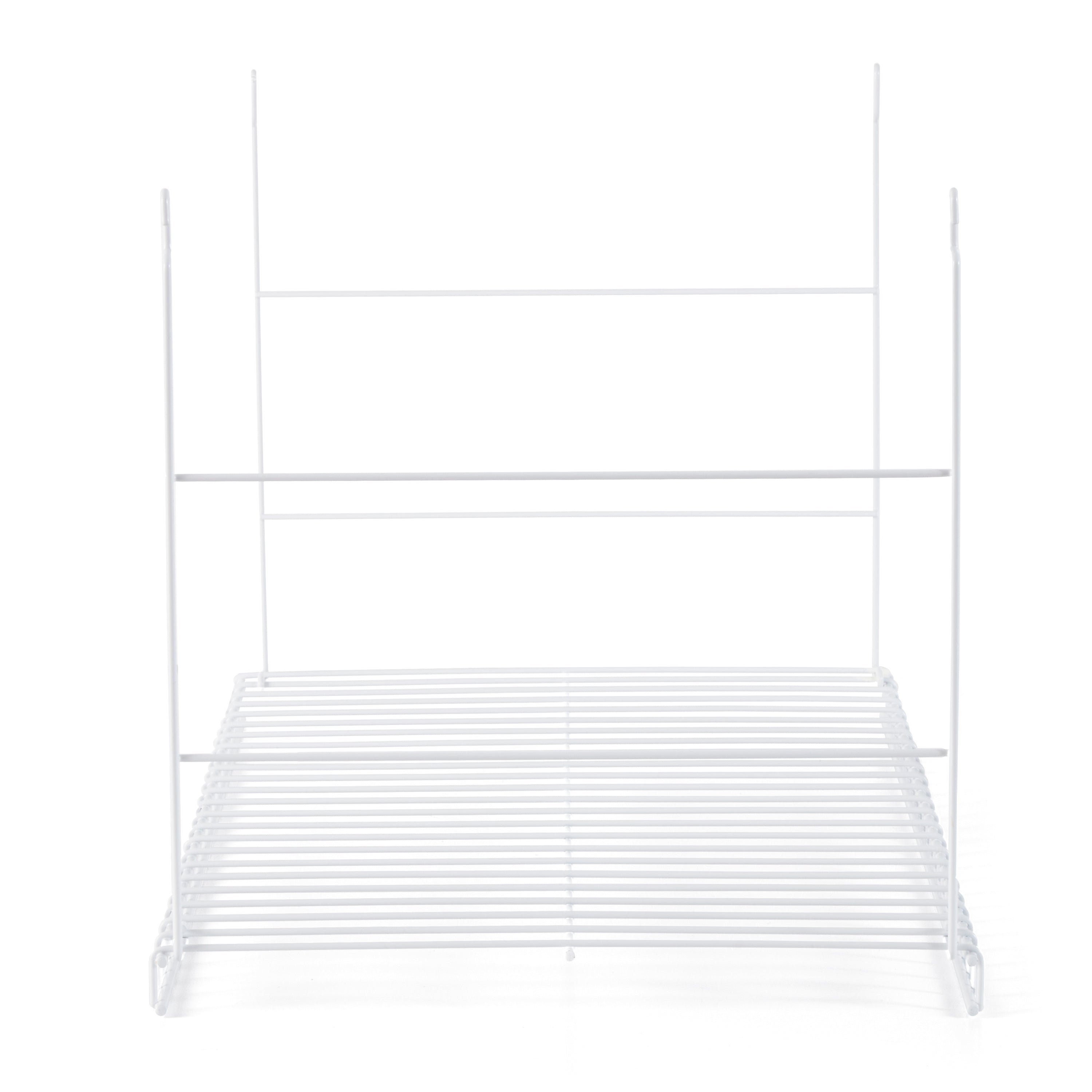 Rubbermaid 24" Universal Closet Steel Wire Added Storage Hanging Shelf (Used) - VMInnovations